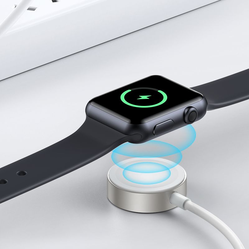 Apple Watch magnetisk opladerkabel USB-C hvid (S-IW004)