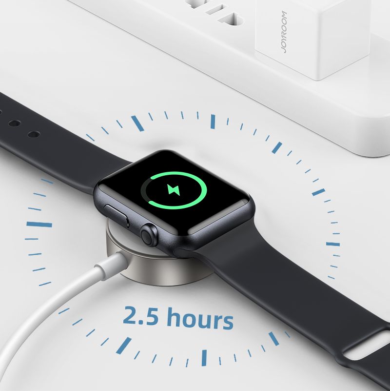 Apple Watch magnetisk opladerkabel USB-C hvid (S-IW004)