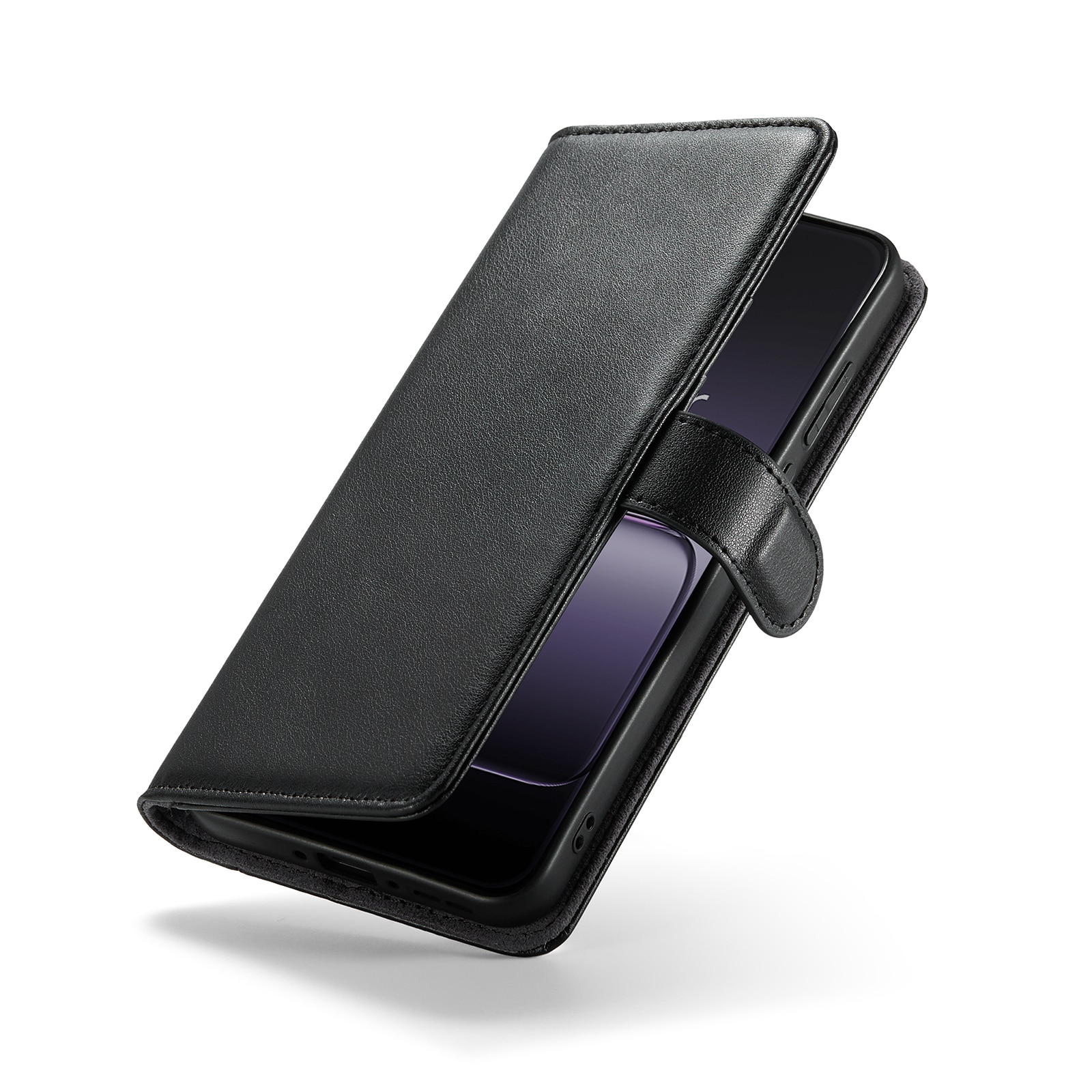 Ægte Læderetui  OnePlus Nord 5 Sort