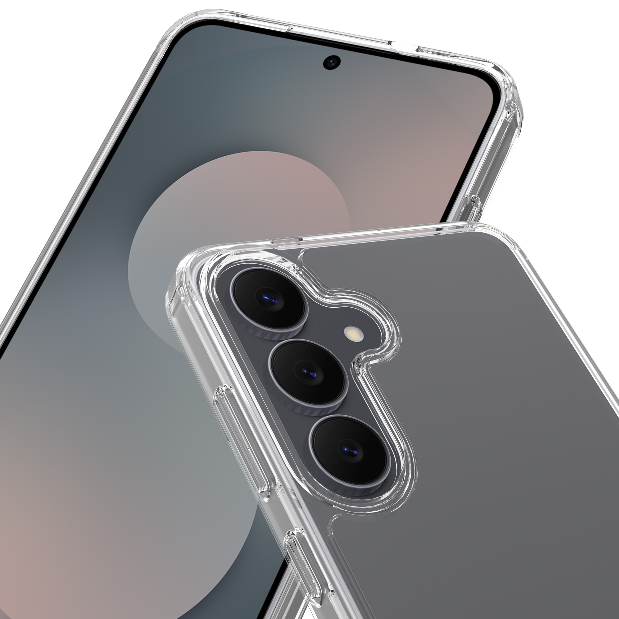 Hybridcover Samsung Galaxy S25 FE Gennemsigtig