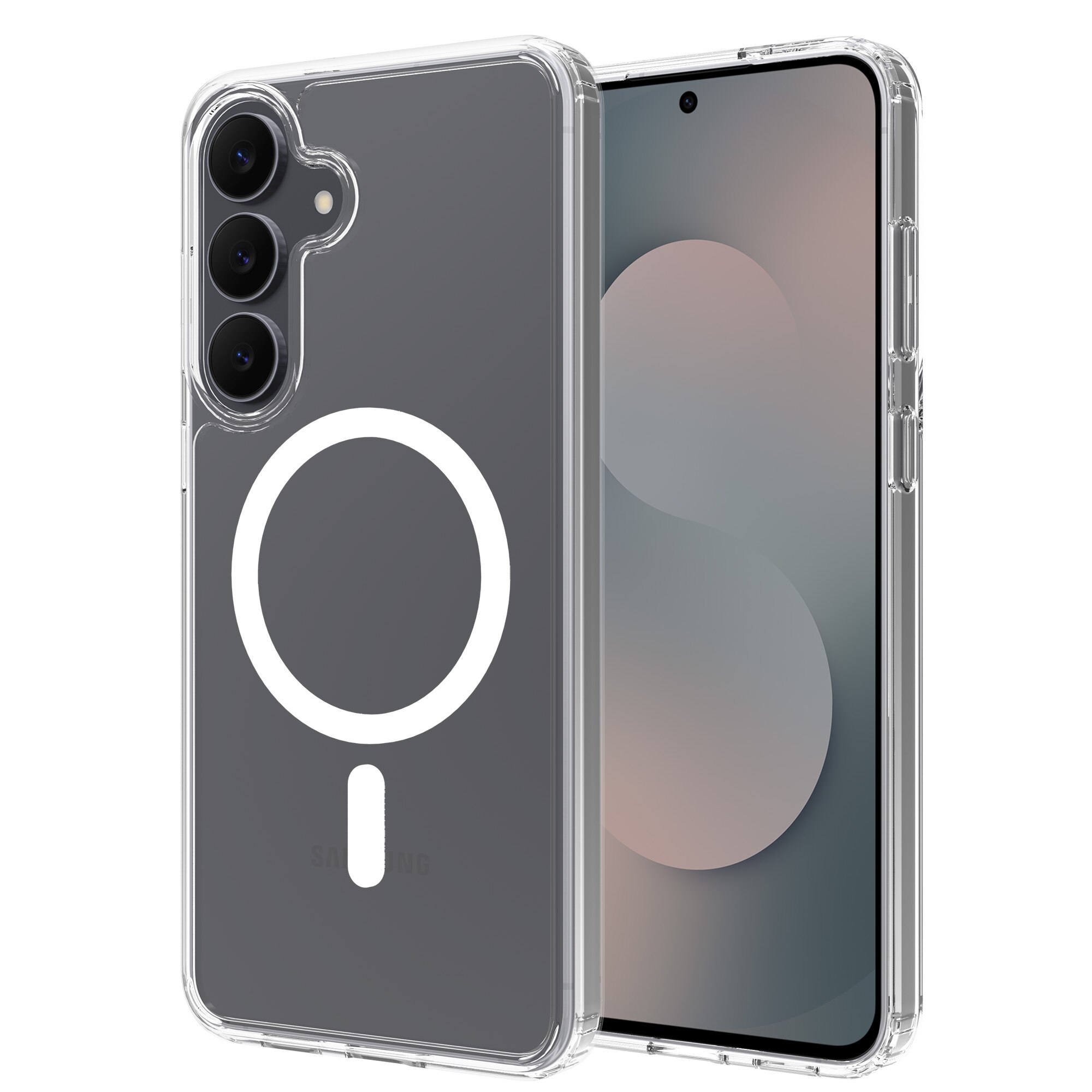 Hybridcover MagSafe Samsung Galaxy S25 FE Gennemsigtig