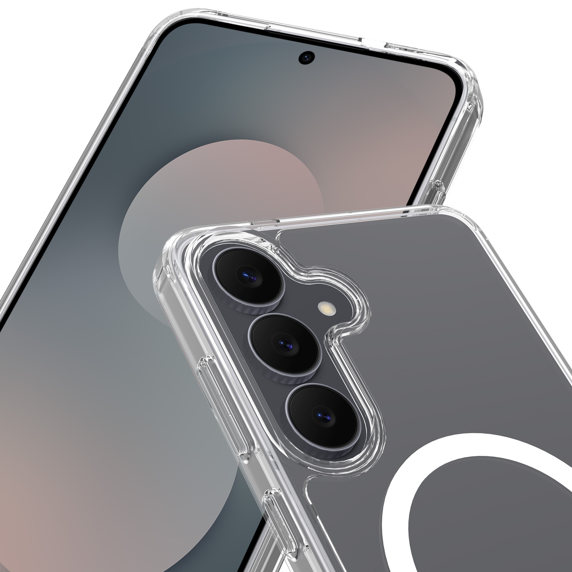 Hybridcover MagSafe Samsung Galaxy S25 FE Gennemsigtig