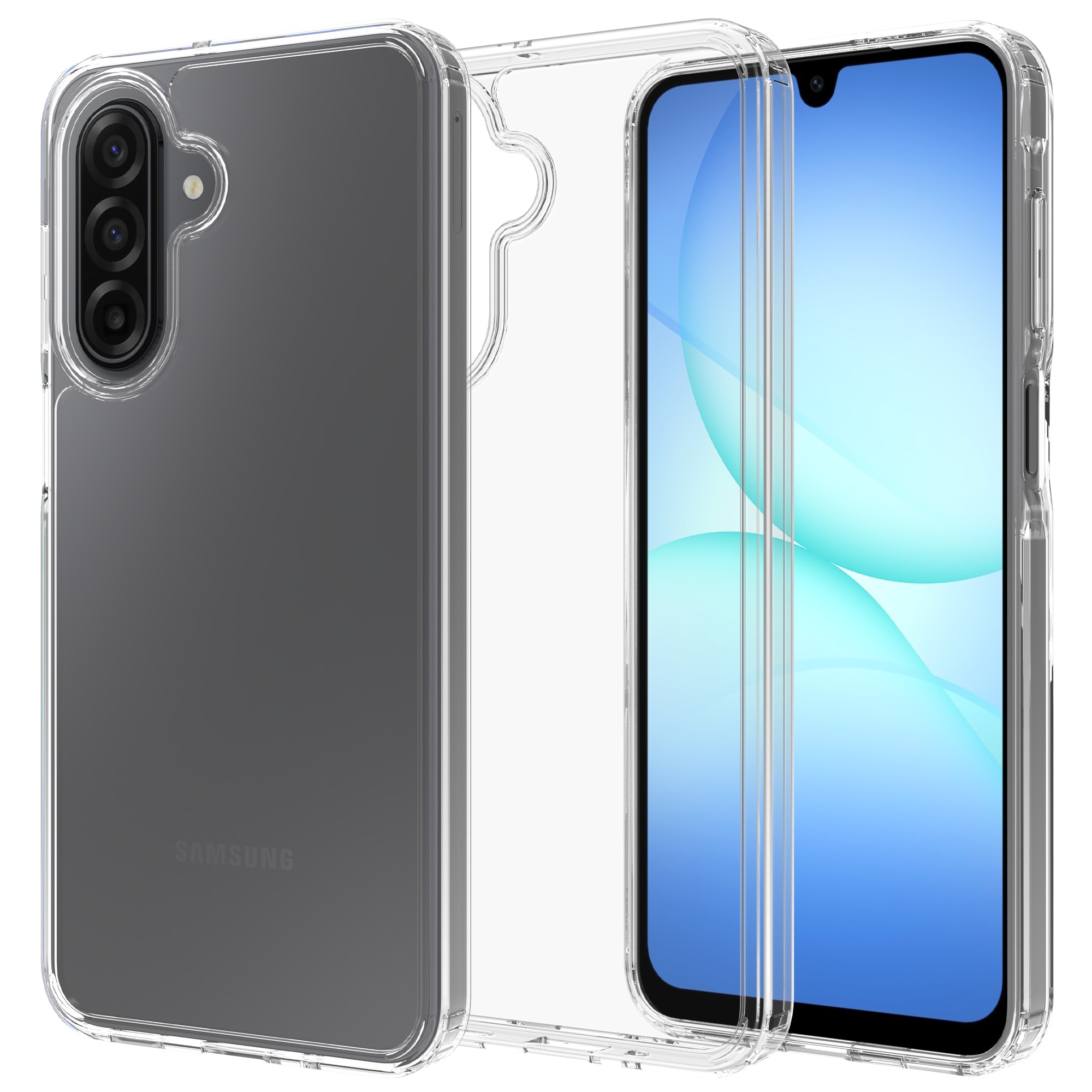 Hybridcover Samsung Galaxy A17 Gennemsigtig