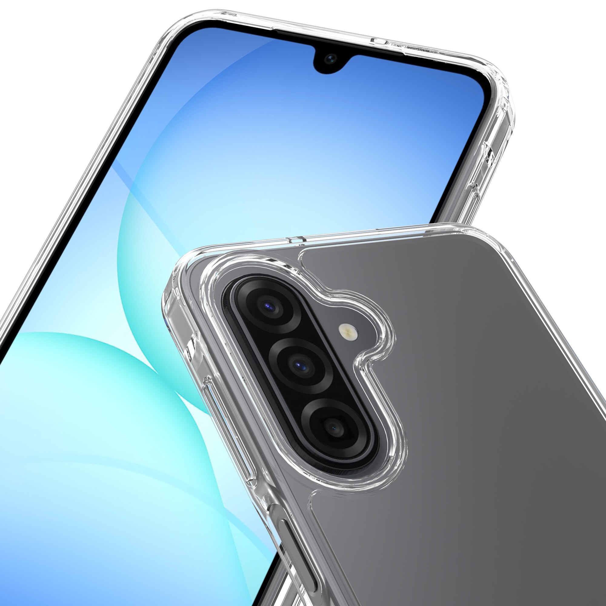 Hybridcover Samsung Galaxy A17 Gennemsigtig