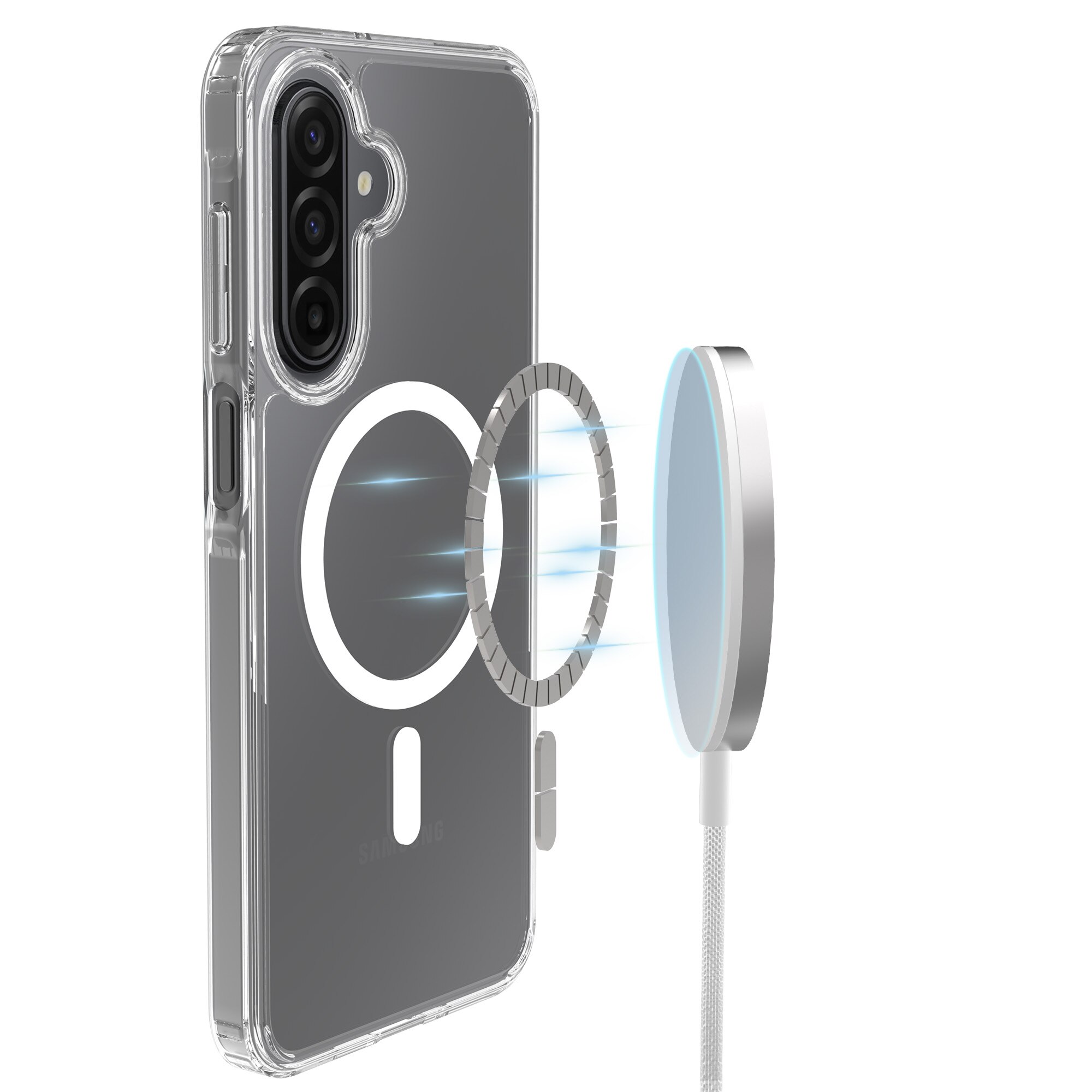 Hybridcover MagSafe Samsung Galaxy A17 Gennemsigtig