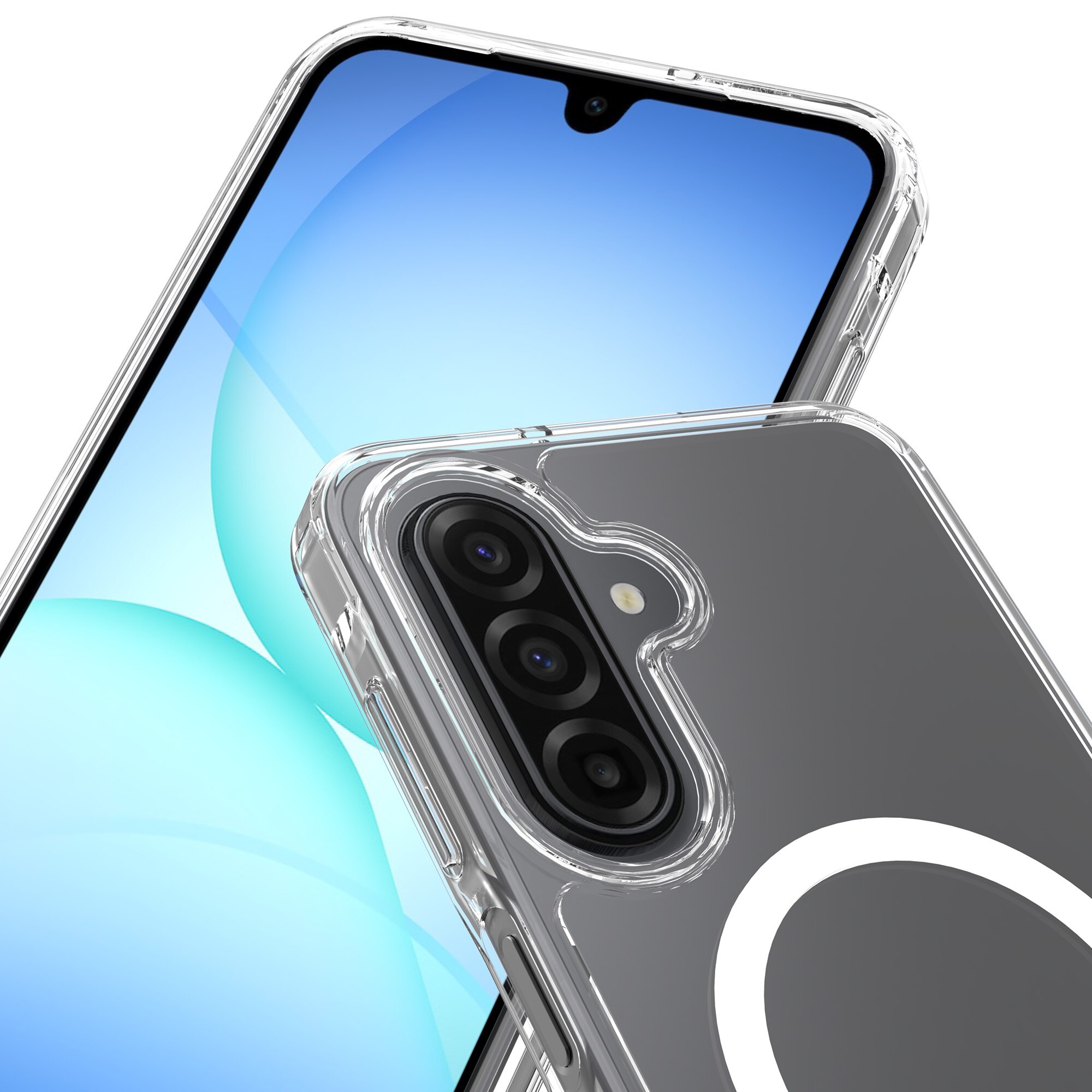 Hybridcover MagSafe Samsung Galaxy A17 Gennemsigtig