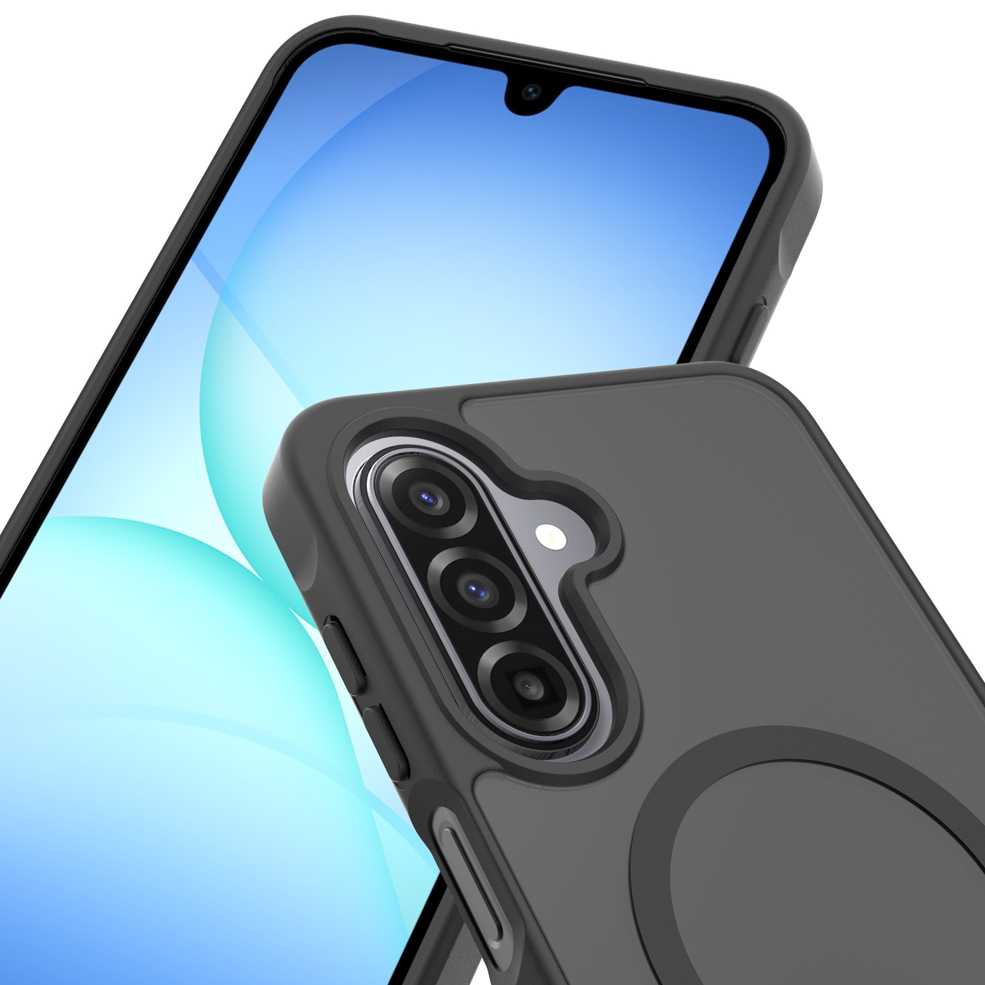 Magnetic Hybrid Cover Samsung Galaxy A17 Frosted Black