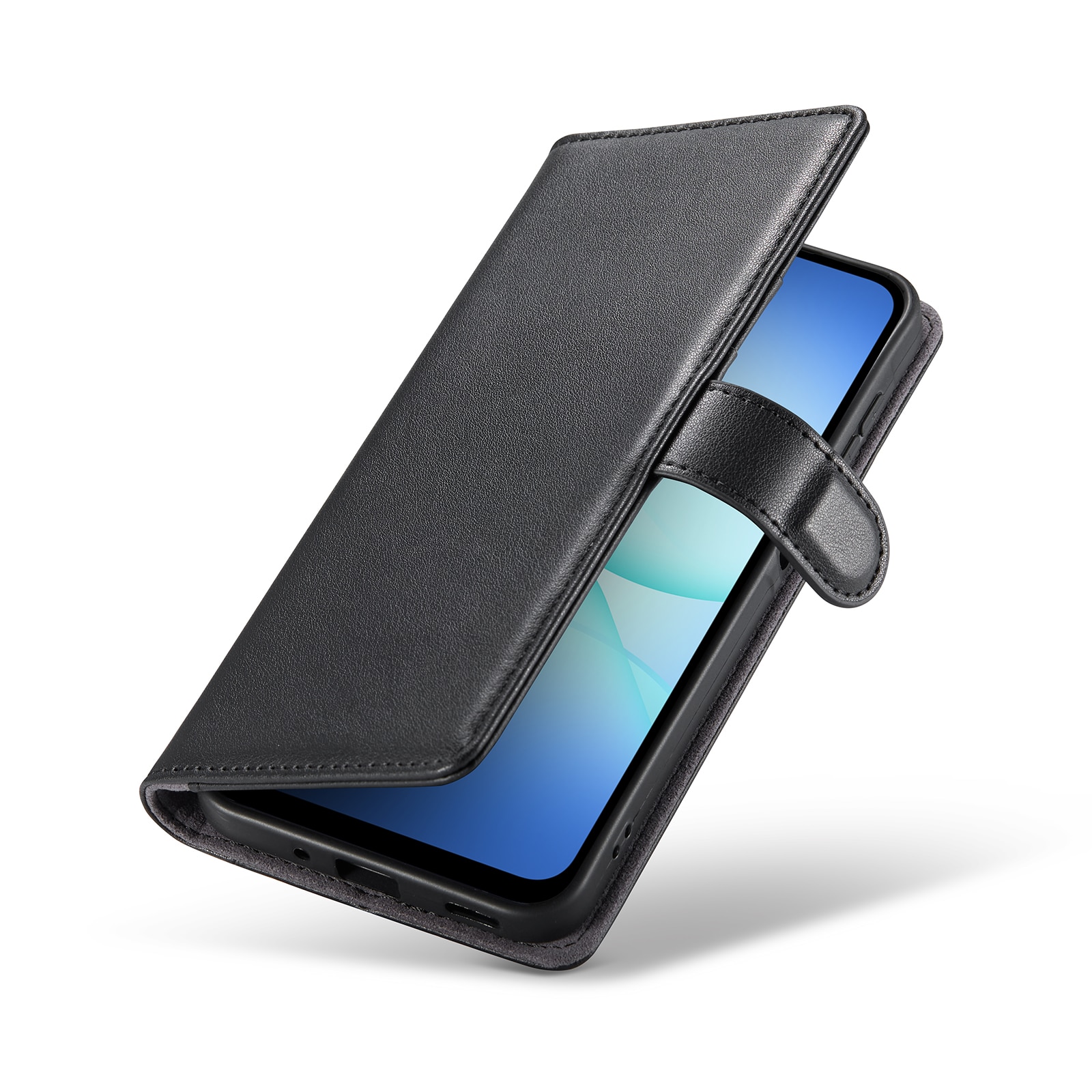 Ægte Læderetui Samsung Galaxy A17 Sort