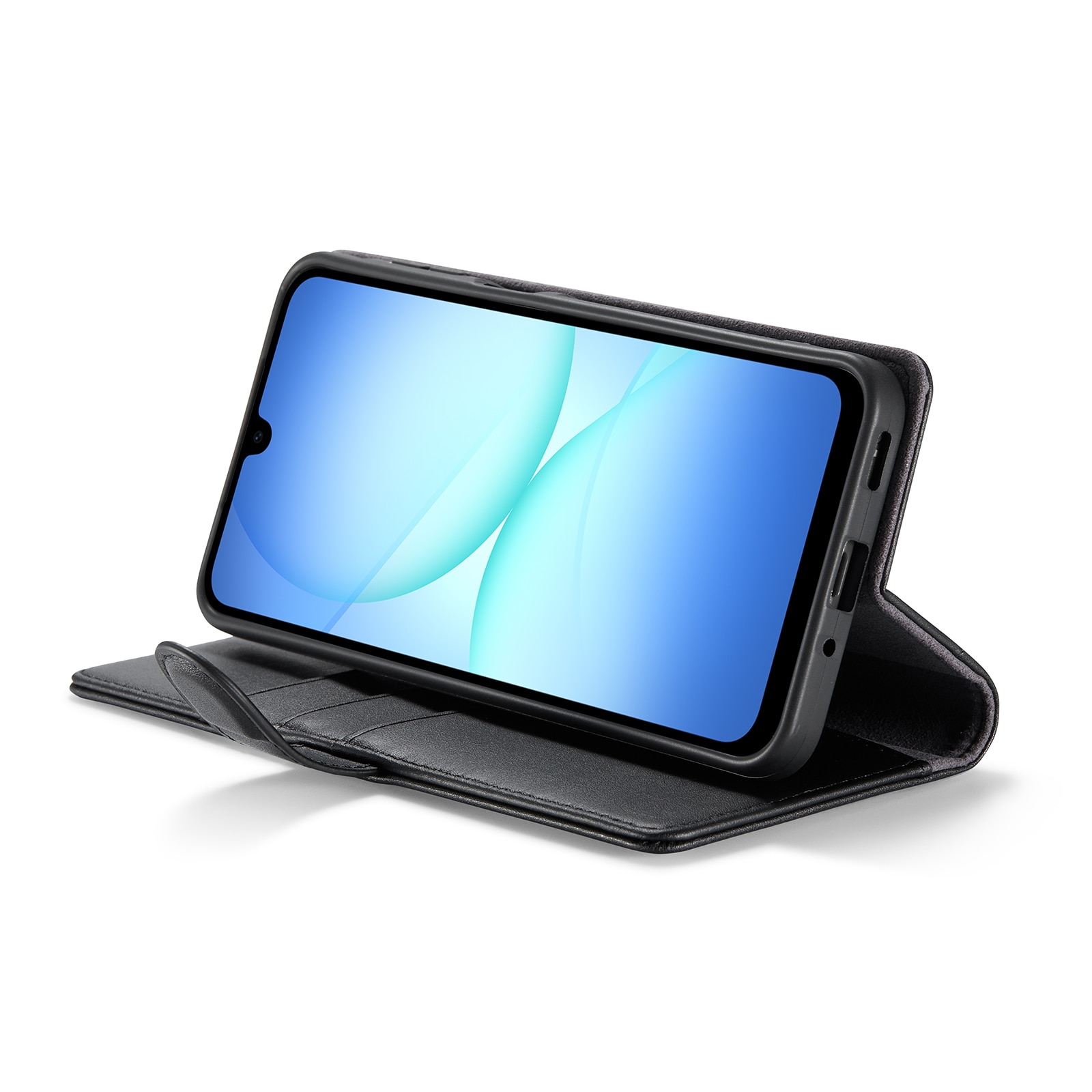 Ægte Læderetui Samsung Galaxy A17 Sort