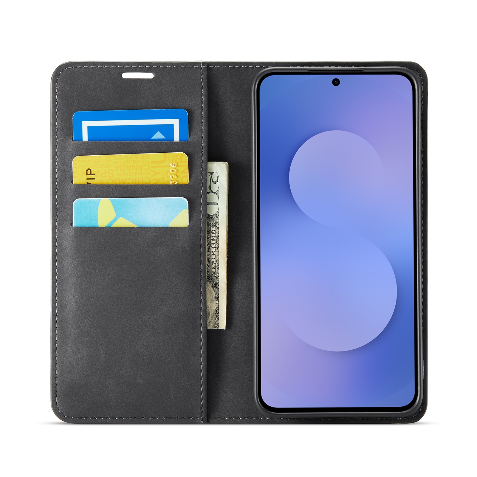 Samsung Galaxy S25 FE Slim Mobiltaske Sort