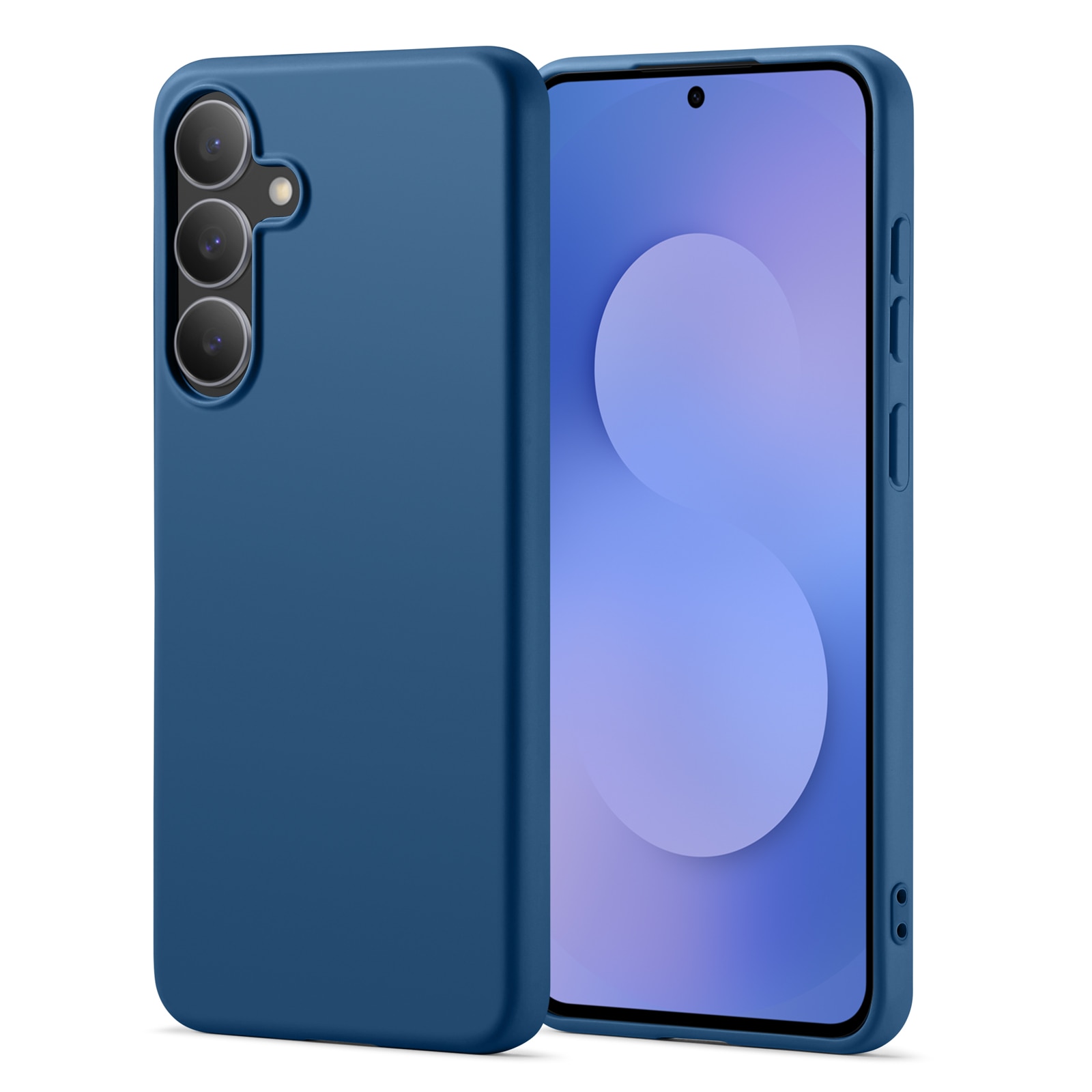 TPU Cover Samsung Galaxy S25 FE Mørkeblå