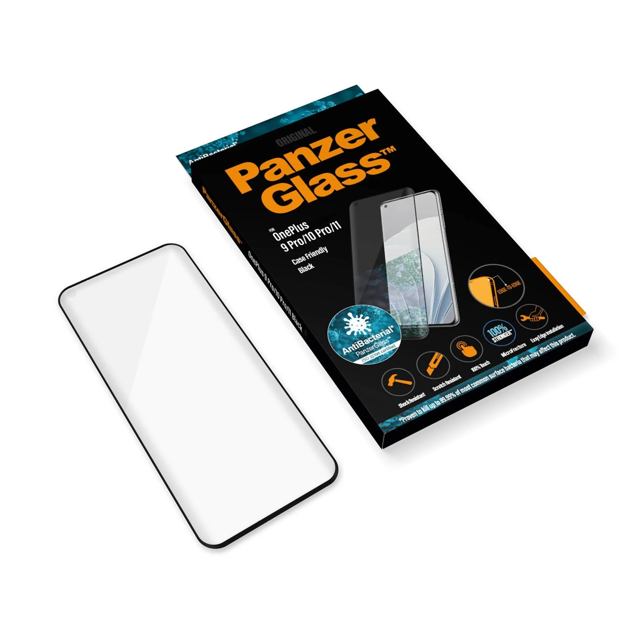 OnePlus 9 Pro/10 Pro/11 Screen Protector/Skærmbeskyttelse Ultra Wide Fit