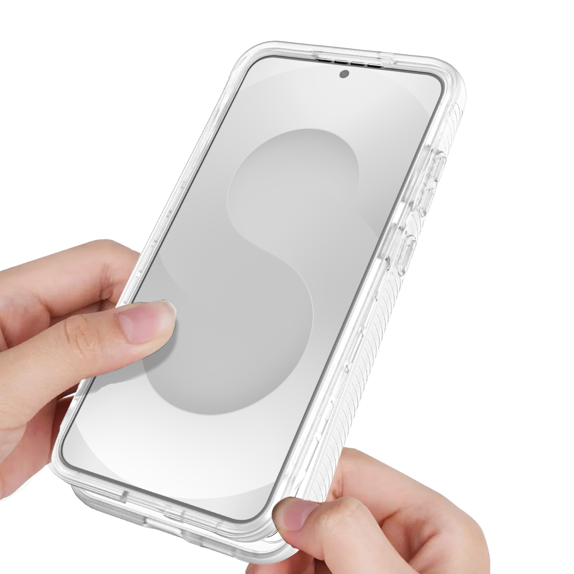 Full Protection Case Samsung Galaxy S25 FE Gennemsigtig
