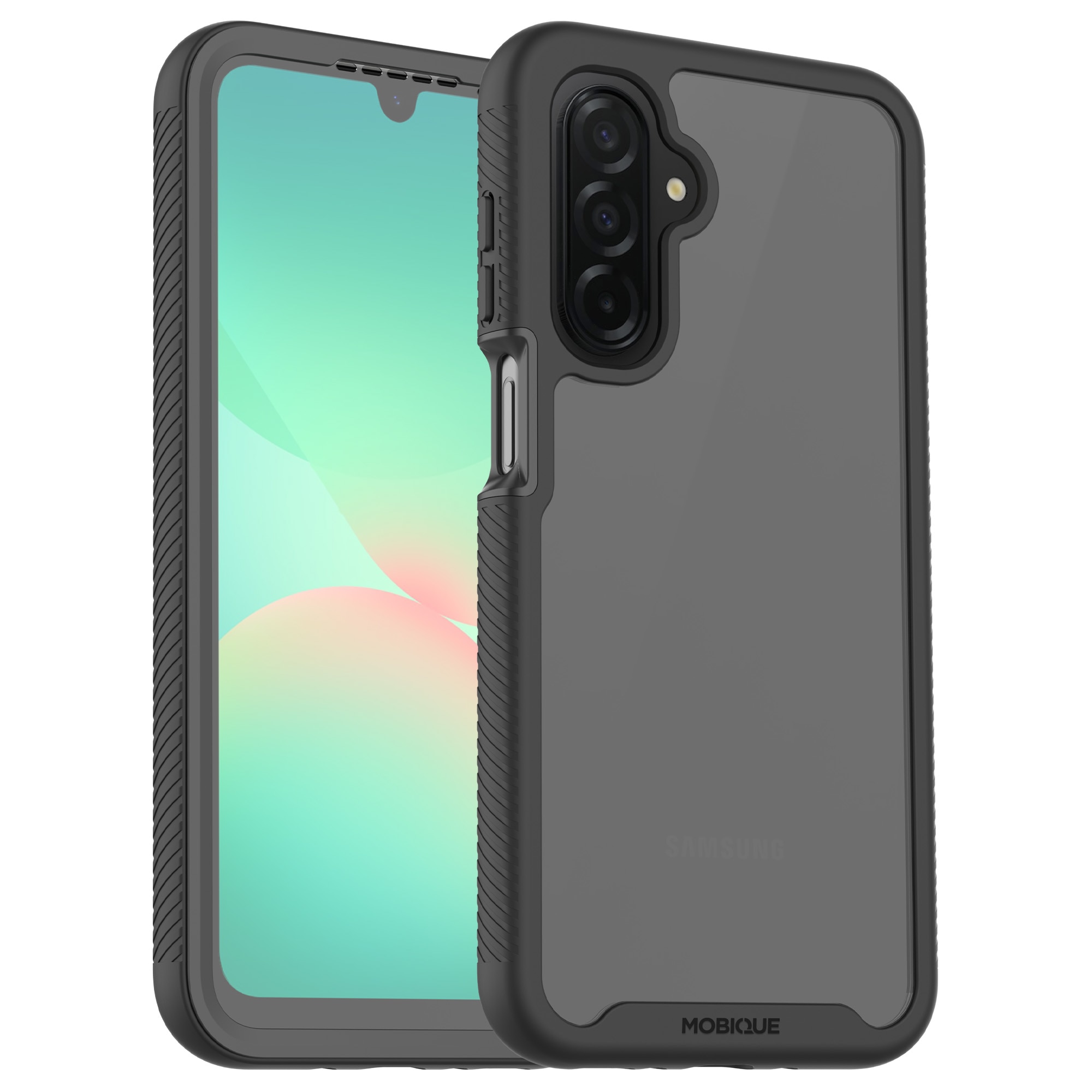Full Protection Case Samsung Galaxy A17 Sort/gennemsigtig