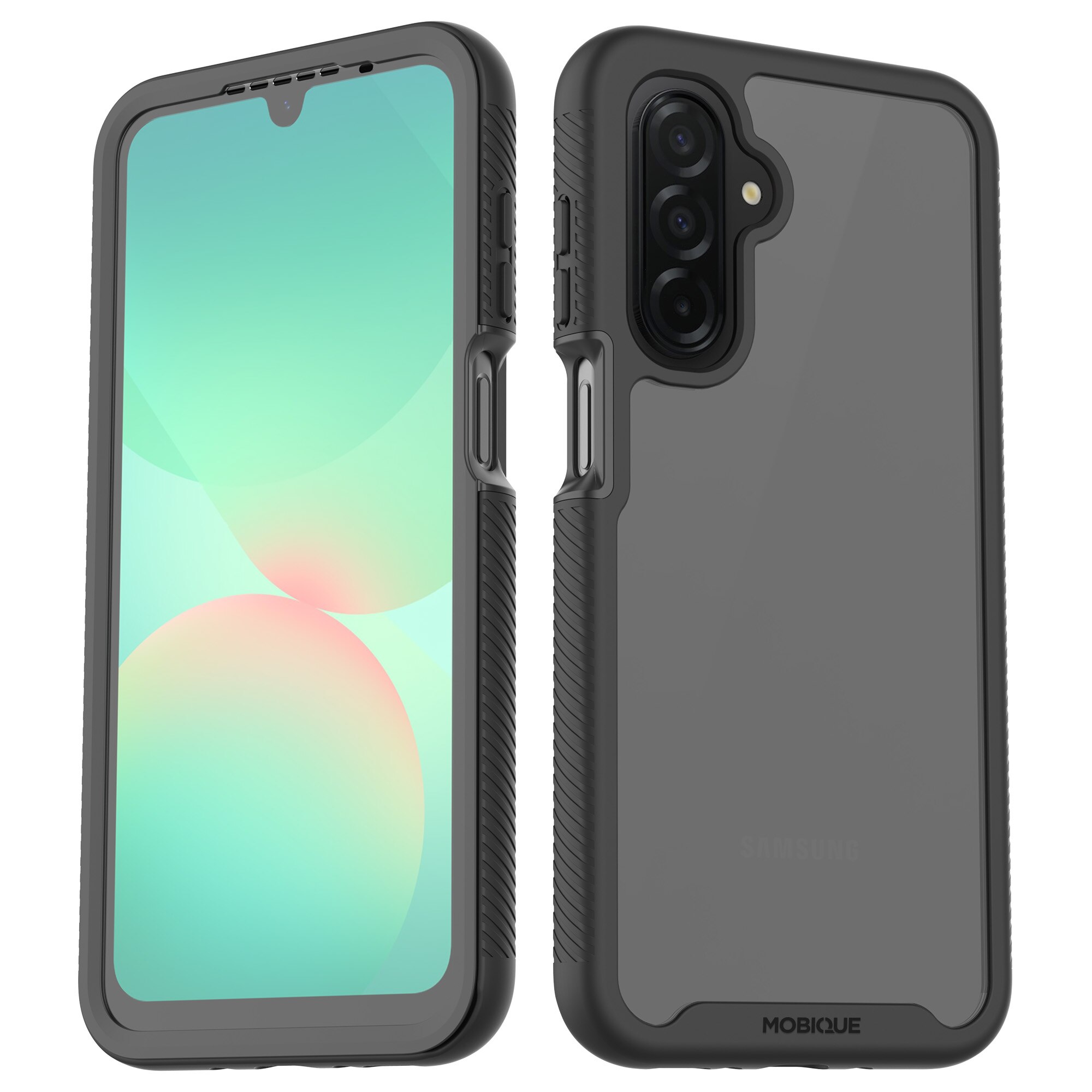 Full Protection Case Samsung Galaxy A17 Sort/gennemsigtig