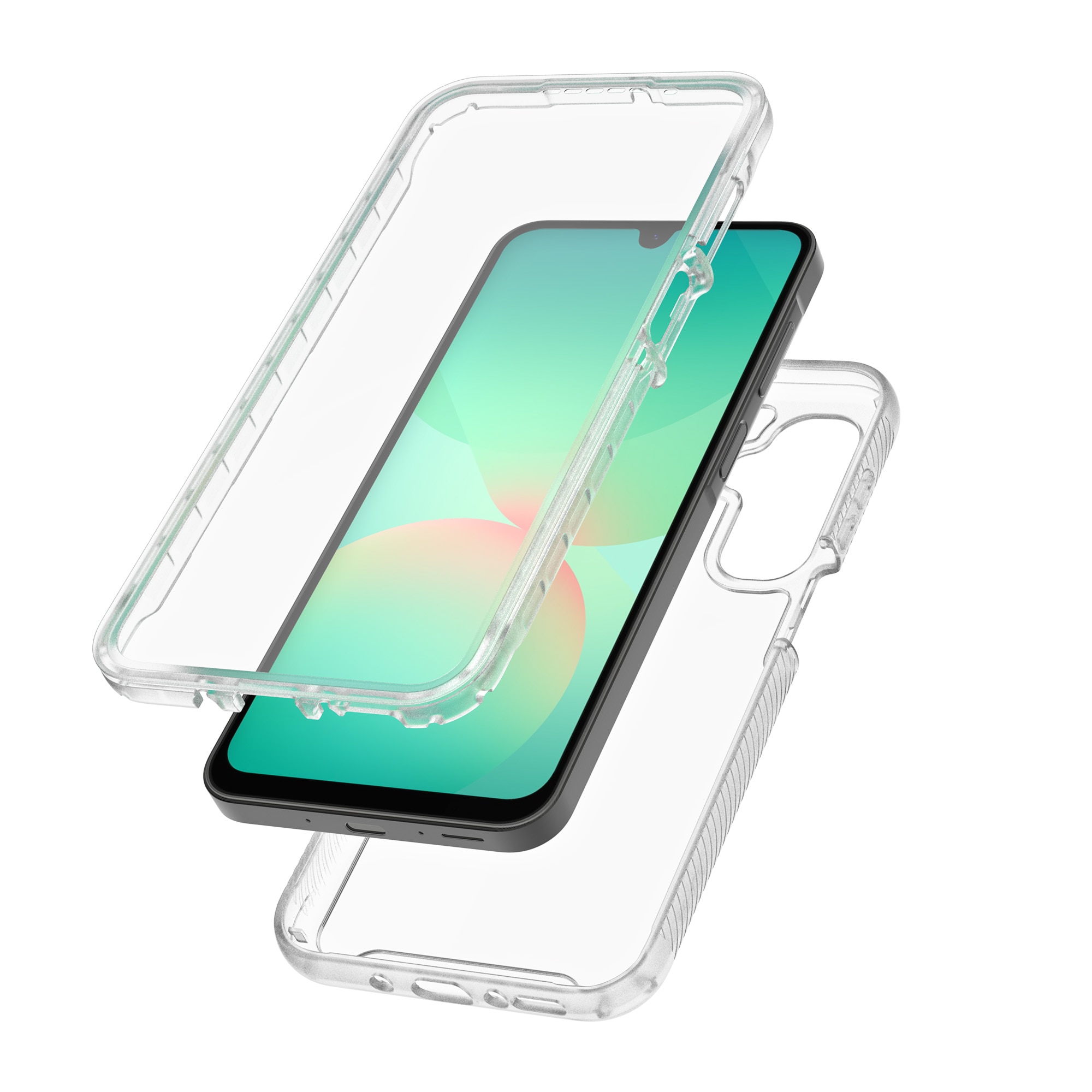 Full Protection Case Samsung Galaxy A17 Gennemsigtig