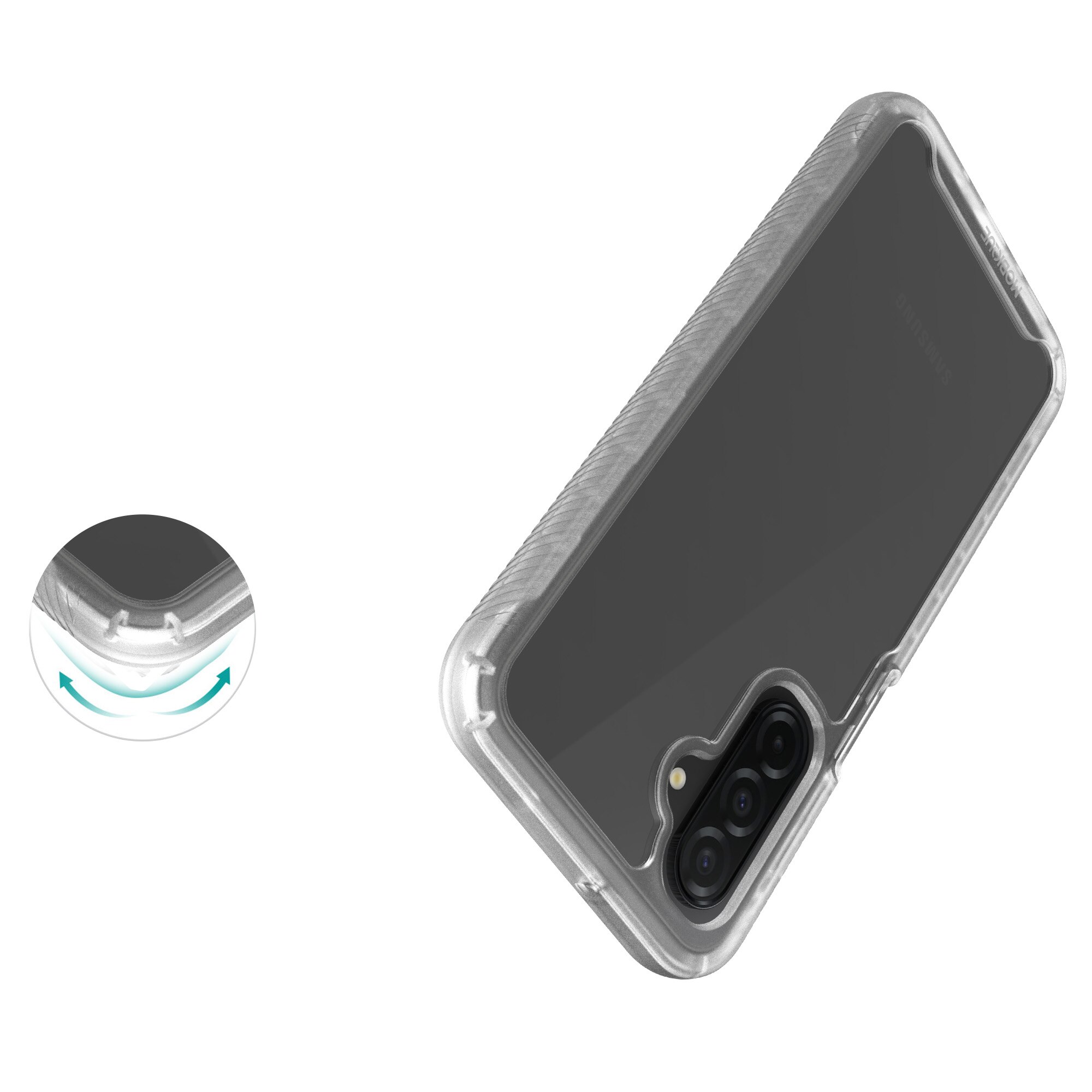 Full Protection Case Samsung Galaxy A17 Gennemsigtig