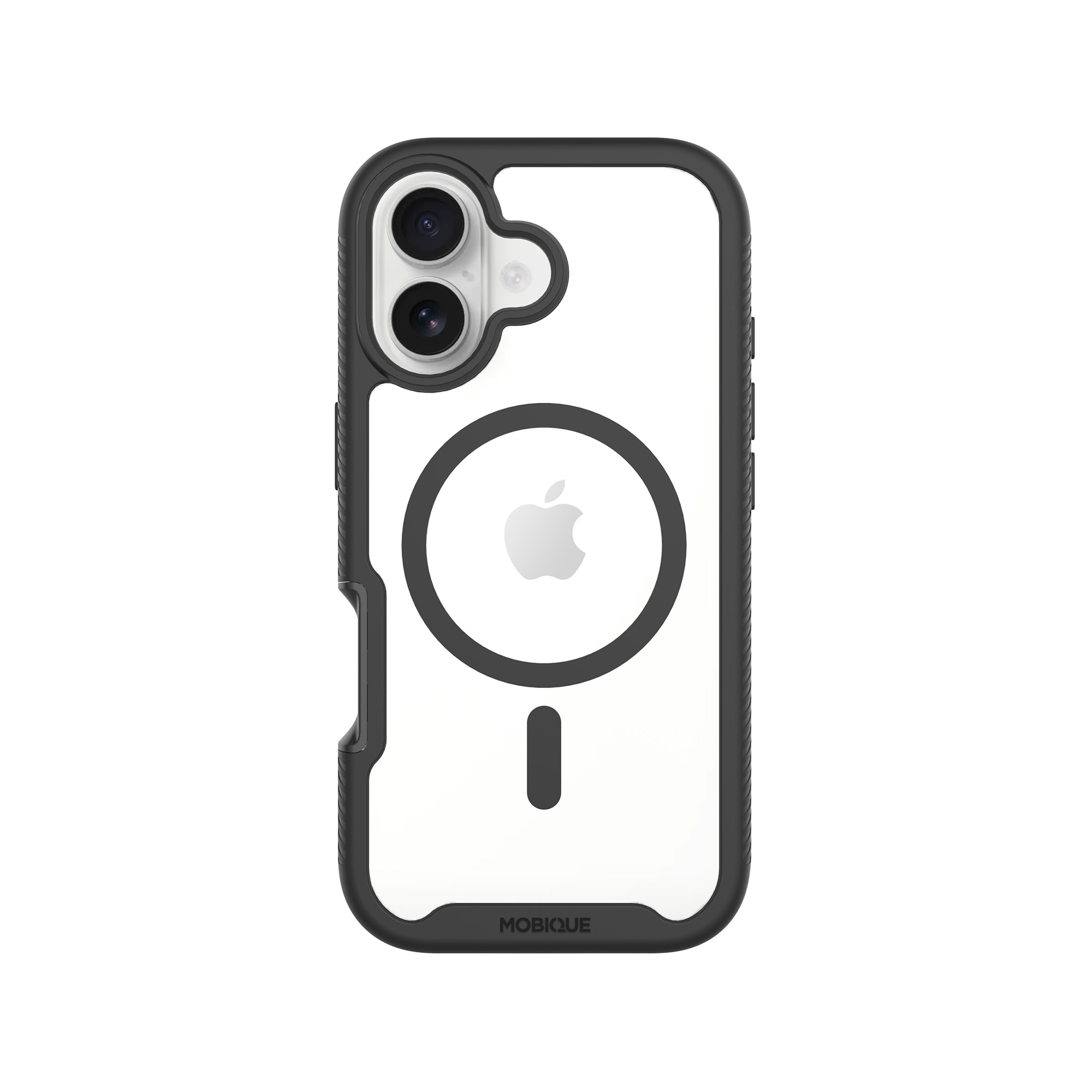 Full Protection Magnetic Case iPhone 17 Sort/gennemsigtig