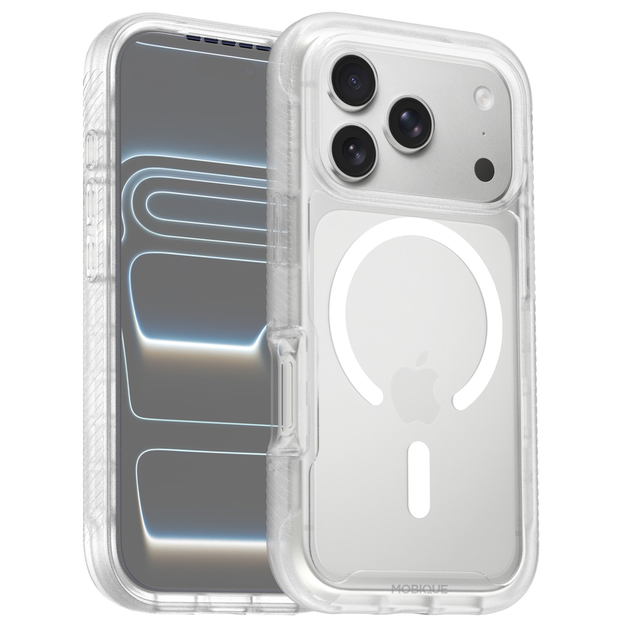 Full Protection Magnetic Case iPhone 17 Pro Gennemsigtig