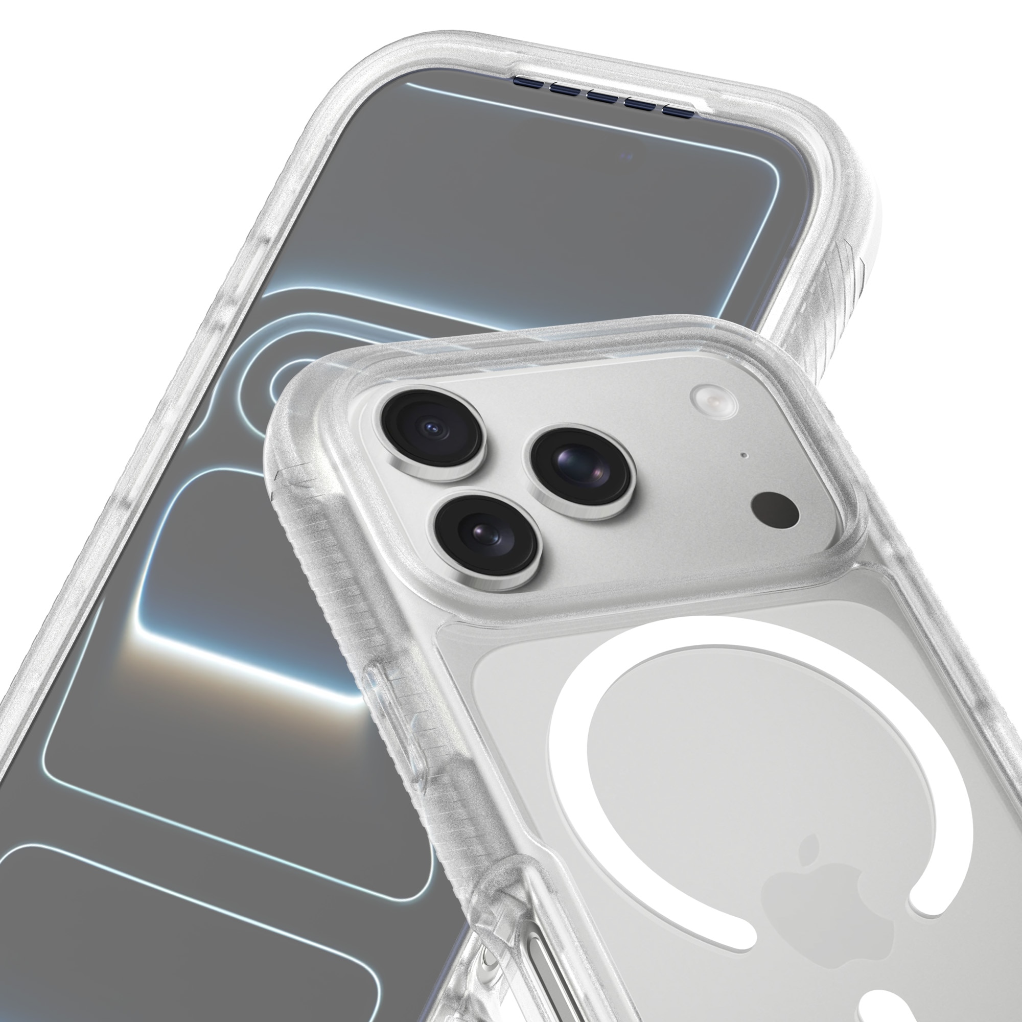 Full Protection Magnetic Case iPhone 17 Pro Gennemsigtig