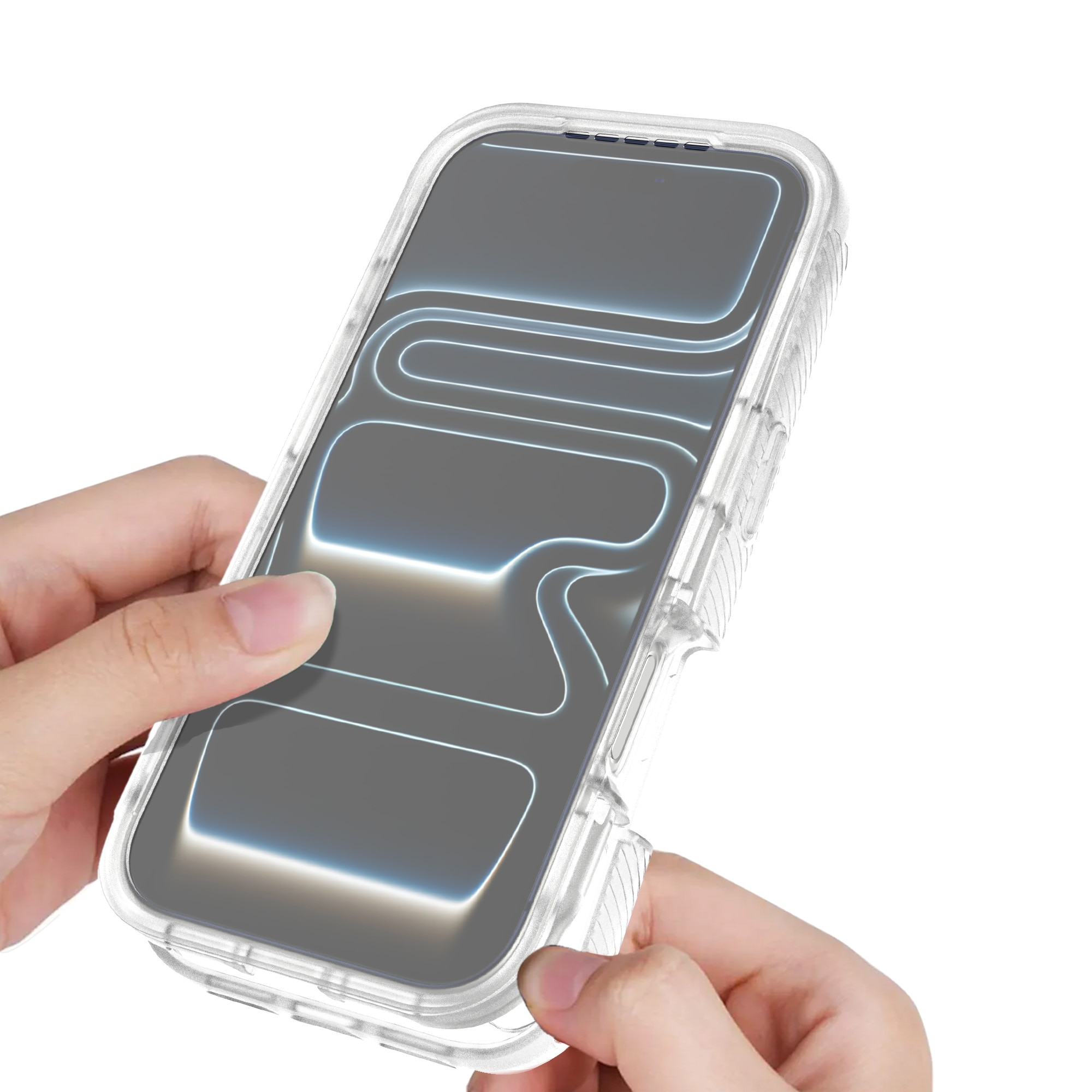 Full Protection Magnetic Case iPhone 17 Pro Gennemsigtig