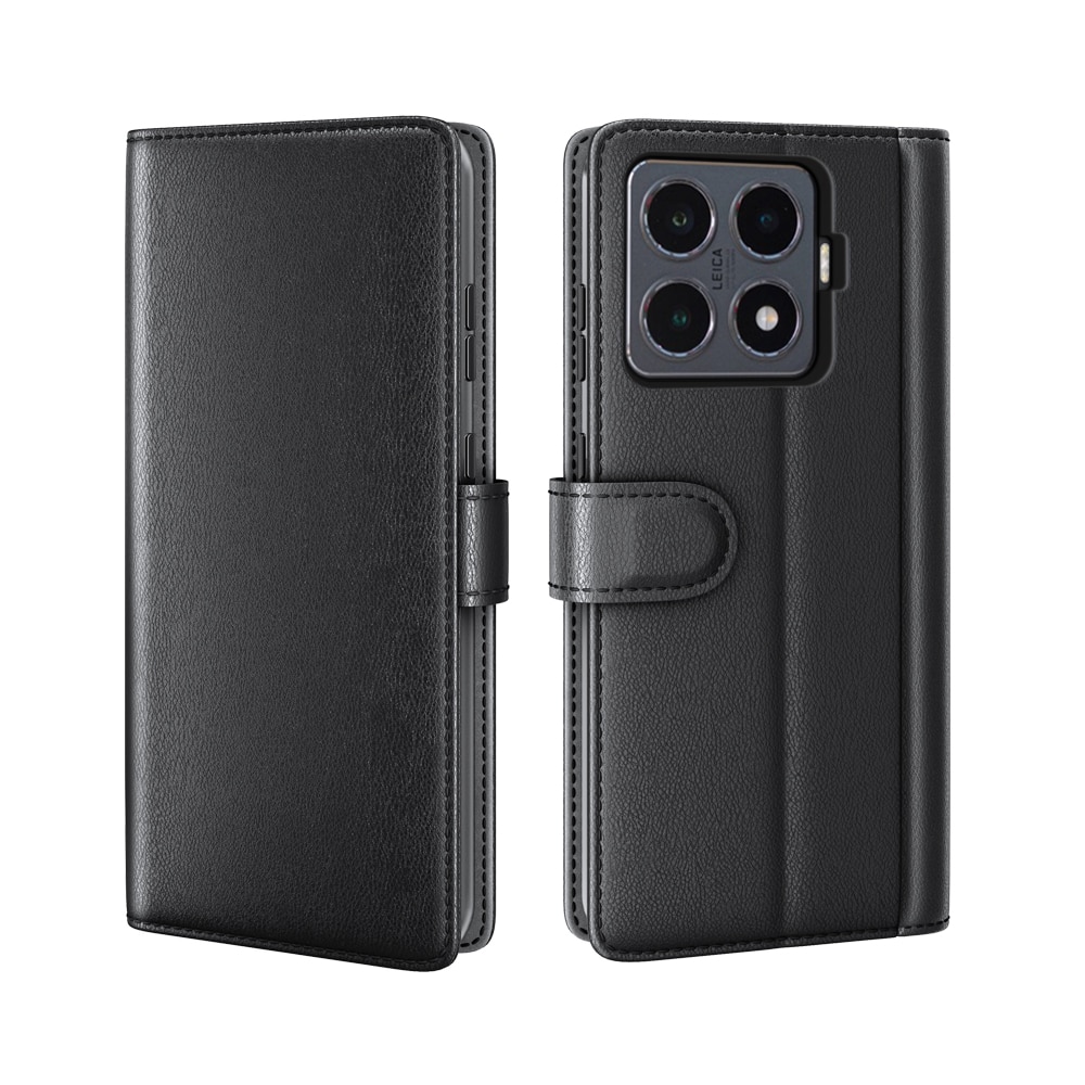 Ægte Læderetui Xiaomi 15T Pro Sort