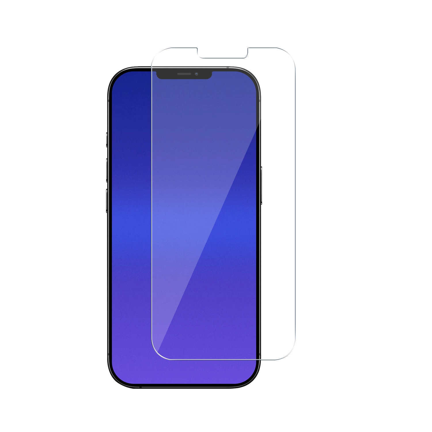 iPhone 12/iPhone 12 Pro Skærmbeskyttelse Hærdet Glas
