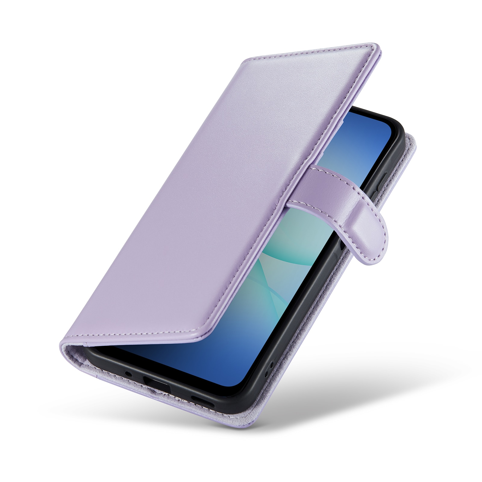 Ægte Læderetui Samsung Galaxy A17 Lilla