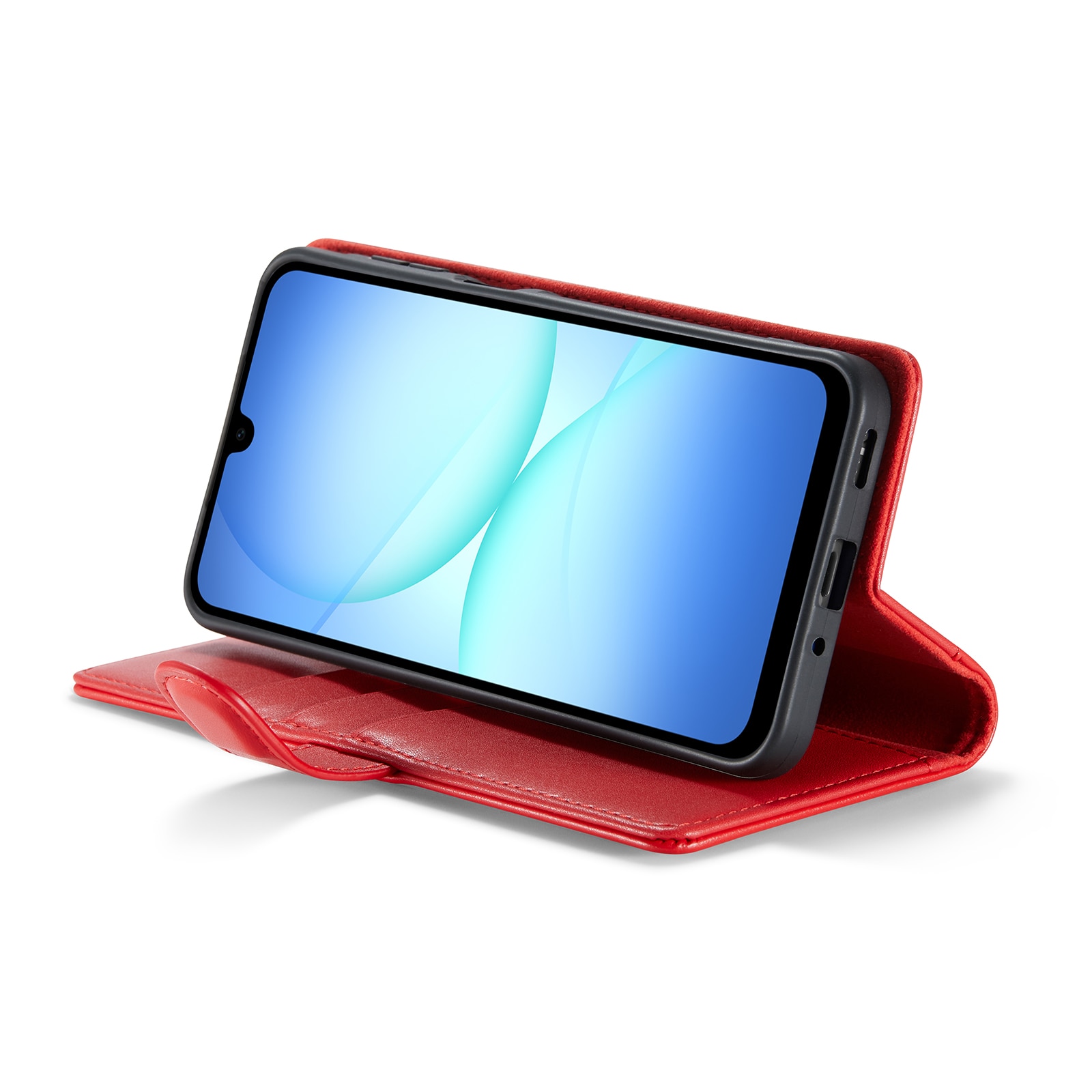 Ægte Læderetui Samsung Galaxy A17 Rød