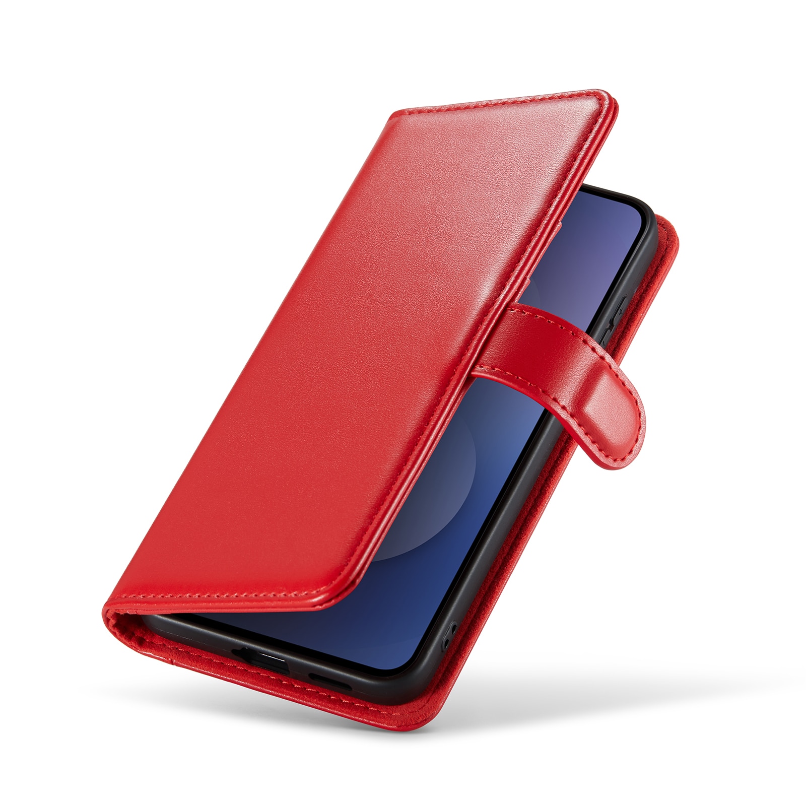 Ægte Læderetui Samsung Galaxy S25 FE Rød
