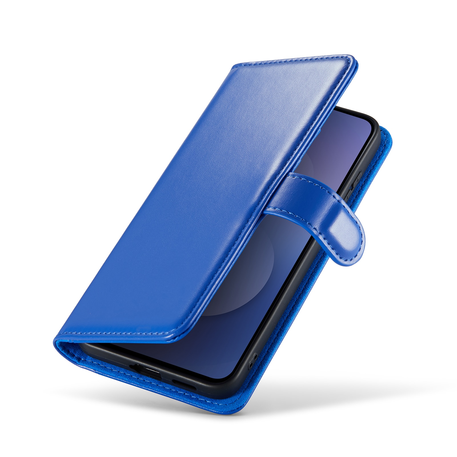 Ægte Læderetui Samsung Galaxy S25 FE Blå