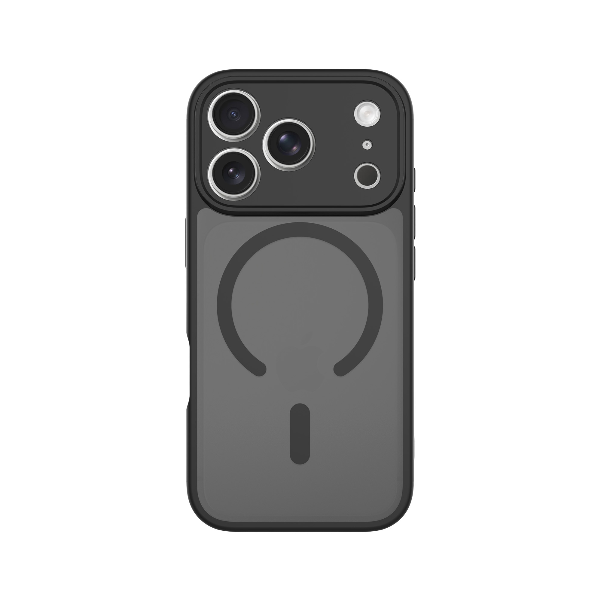 Magnetic Hybrid Cover iPhone 17 Pro Max Frosted Black