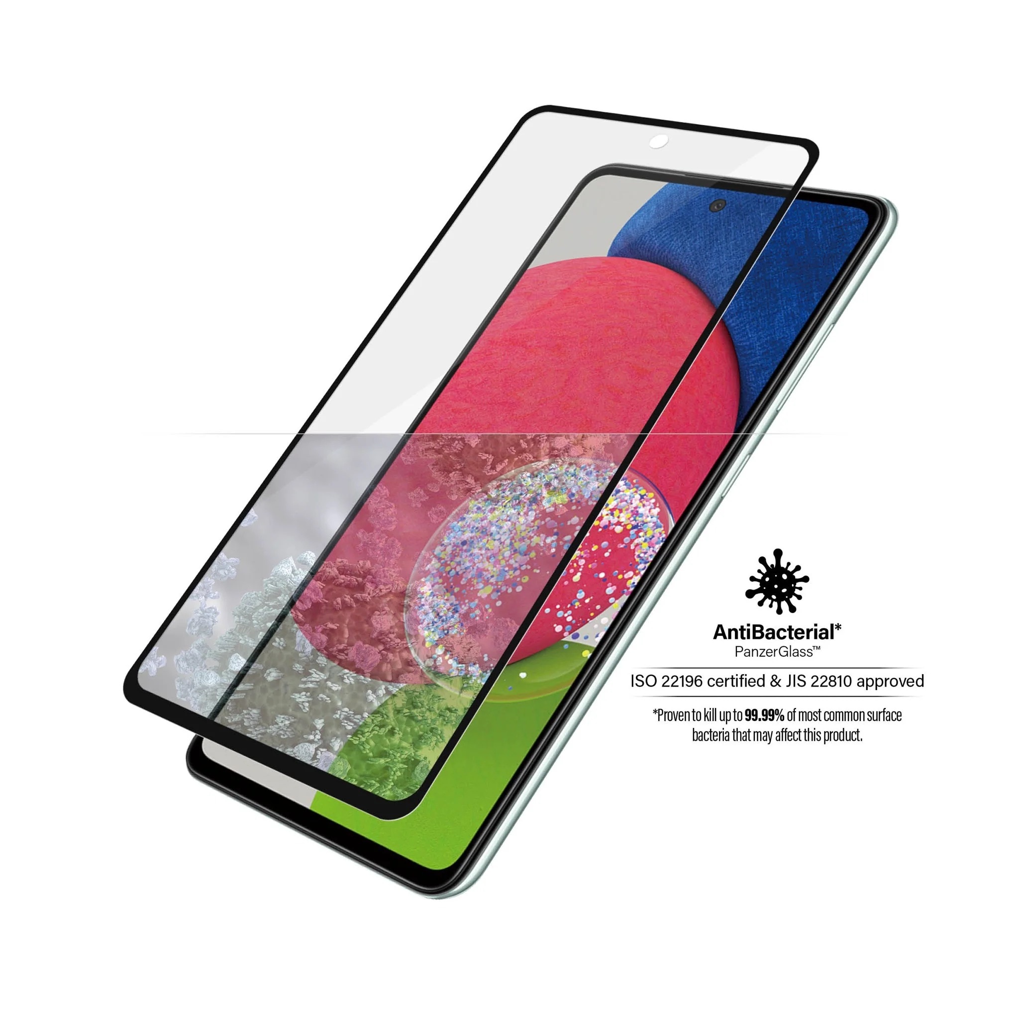 Samsung Galaxy A52 5G/Galaxy A53 Skærmbeskyttelse Ultra Wide Fit