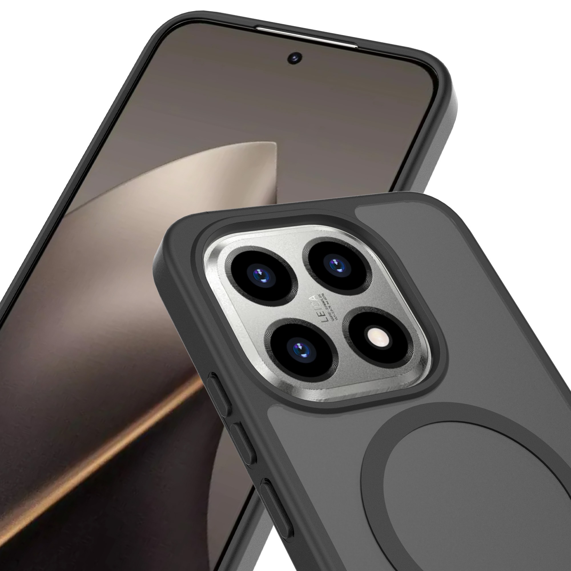 Magnetic Hybrid Cover Xiaomi 15T Frosted Black