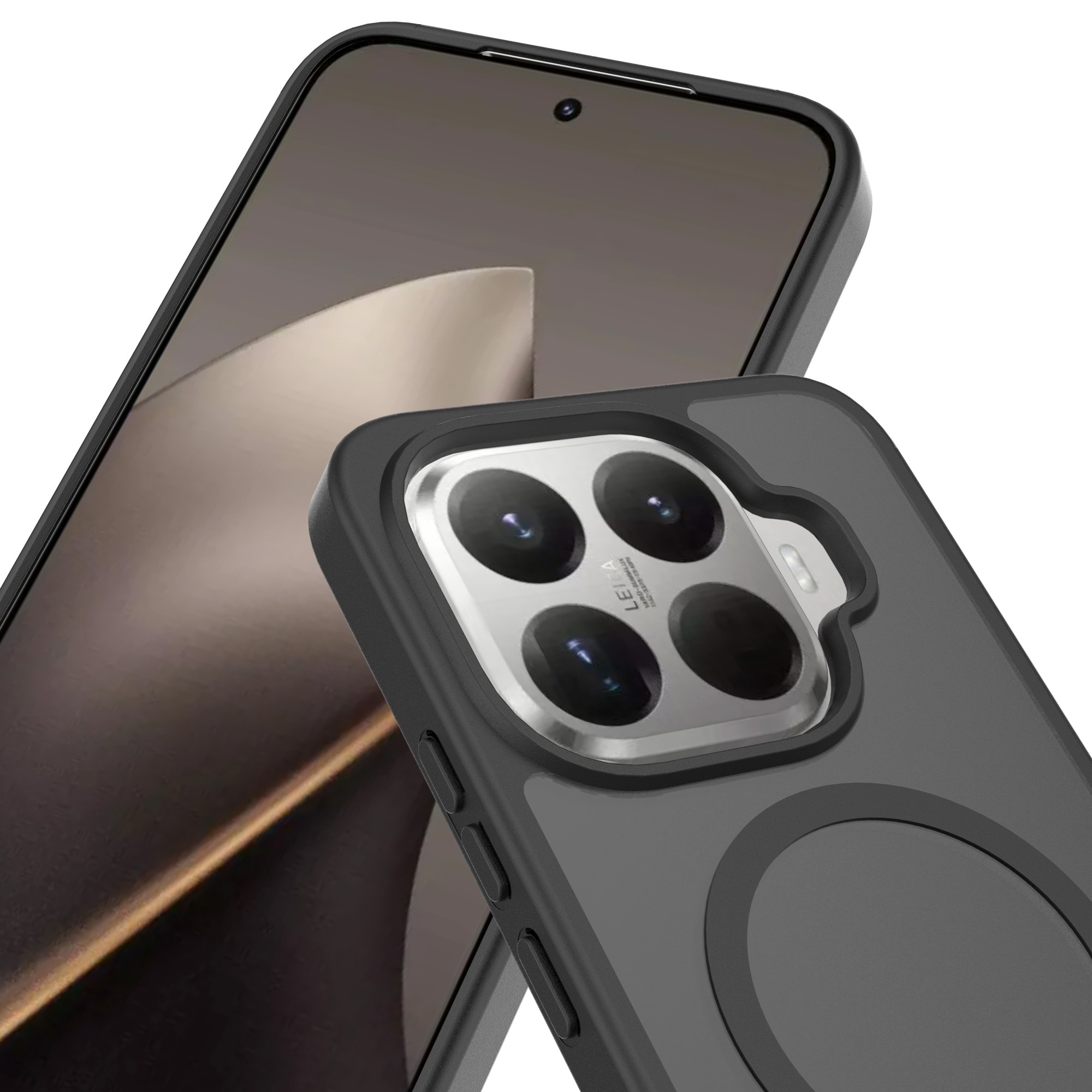 Magnetic Hybrid Cover Xiaomi 15T Pro Frosted Black