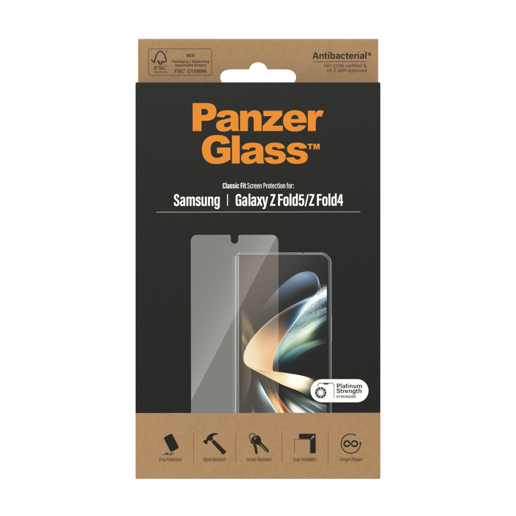 Samsung Galaxy Z Fold 4 Front Screen Protector/Skærmbeskyttelse