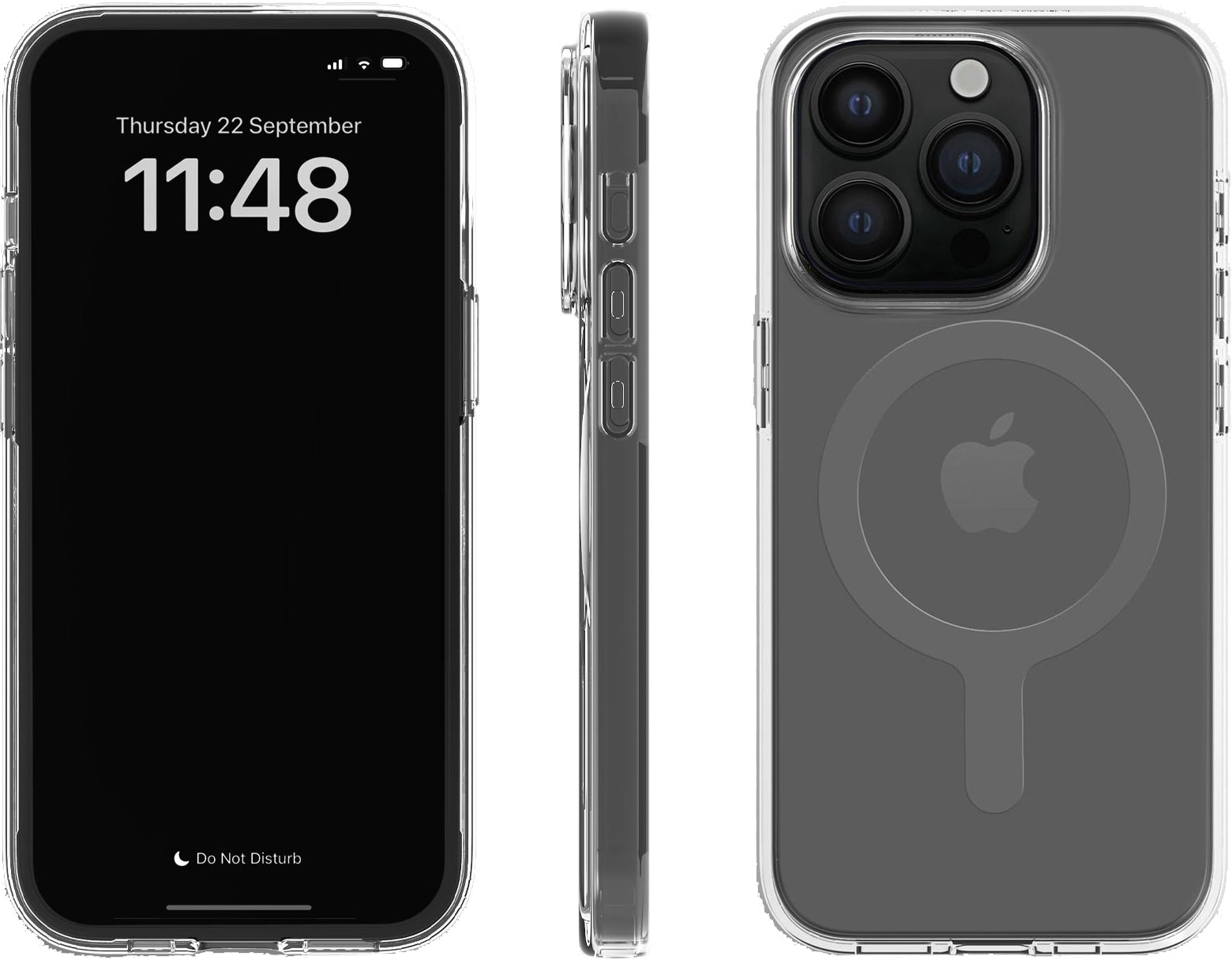 Cover iPhone 15 Pro gennemsigtig