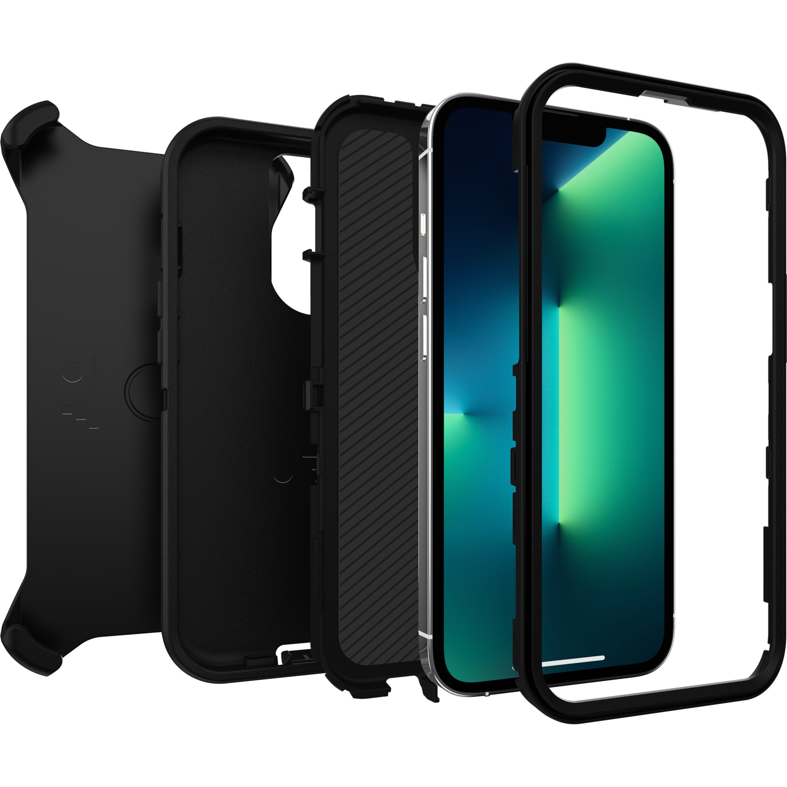 Defender Cover iPhone 13 Pro Sort