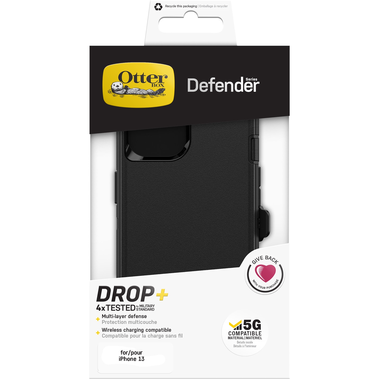 Defender Case iPhone 13 Mini Black