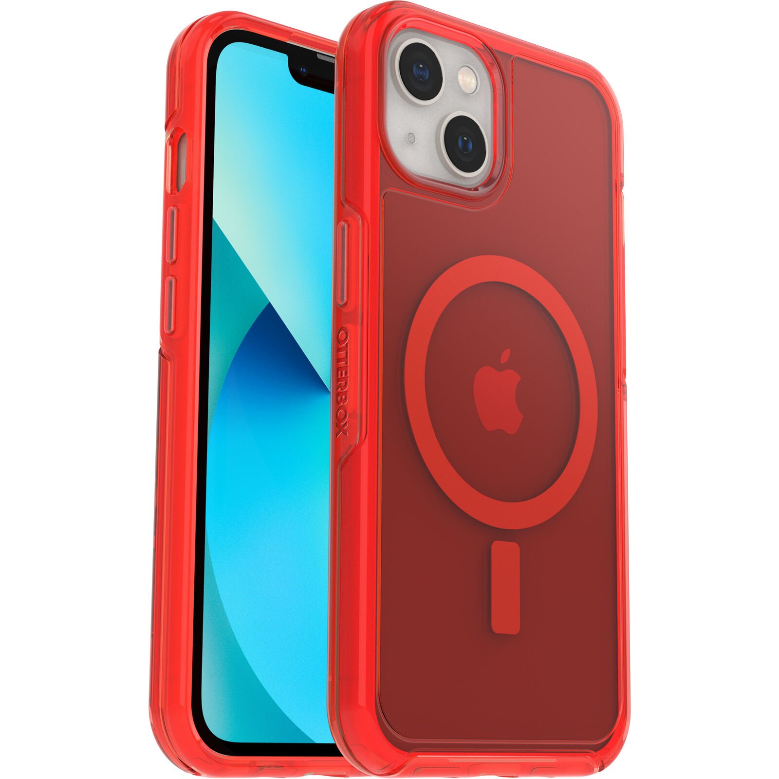Symmetry Plus MagSafe Cover iPhone 13 Rød