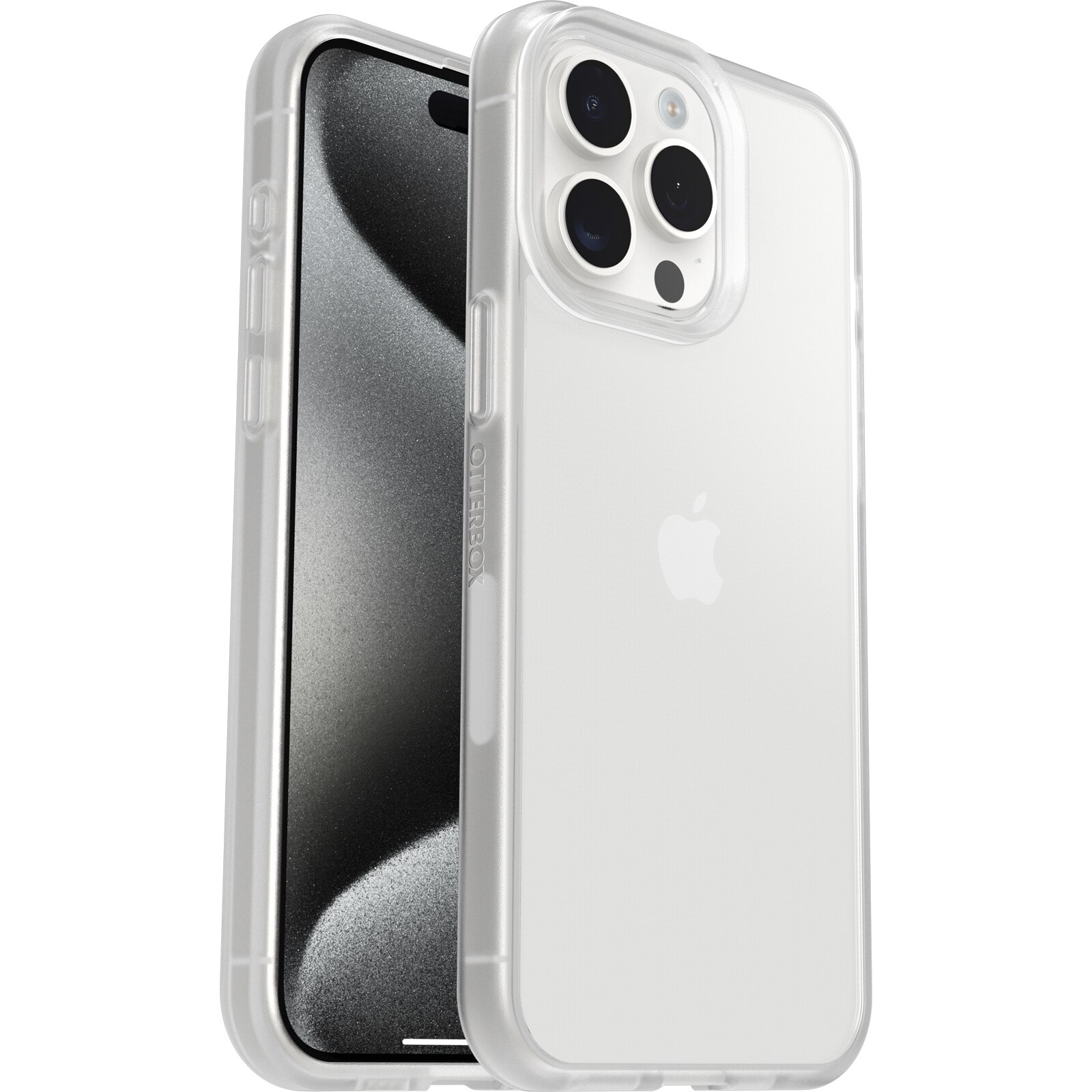 React Cover iPhone 15 Pro Max Gennemsigtig