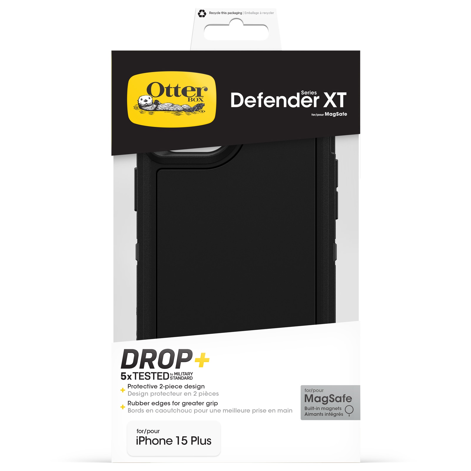 Defender XT Cover iPhone 15 Plus sort