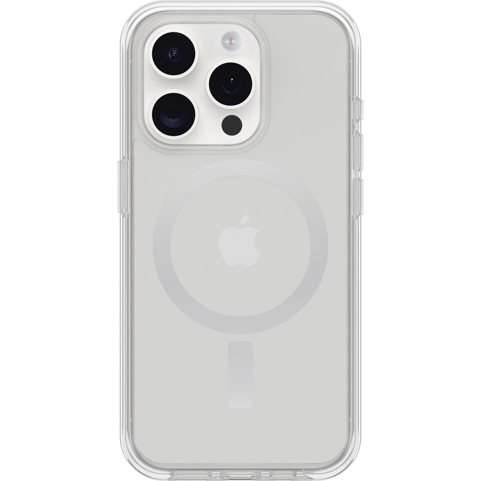 Symmetry Plus MagSafe Cover iPhone 15 Pro Gennemsigtig