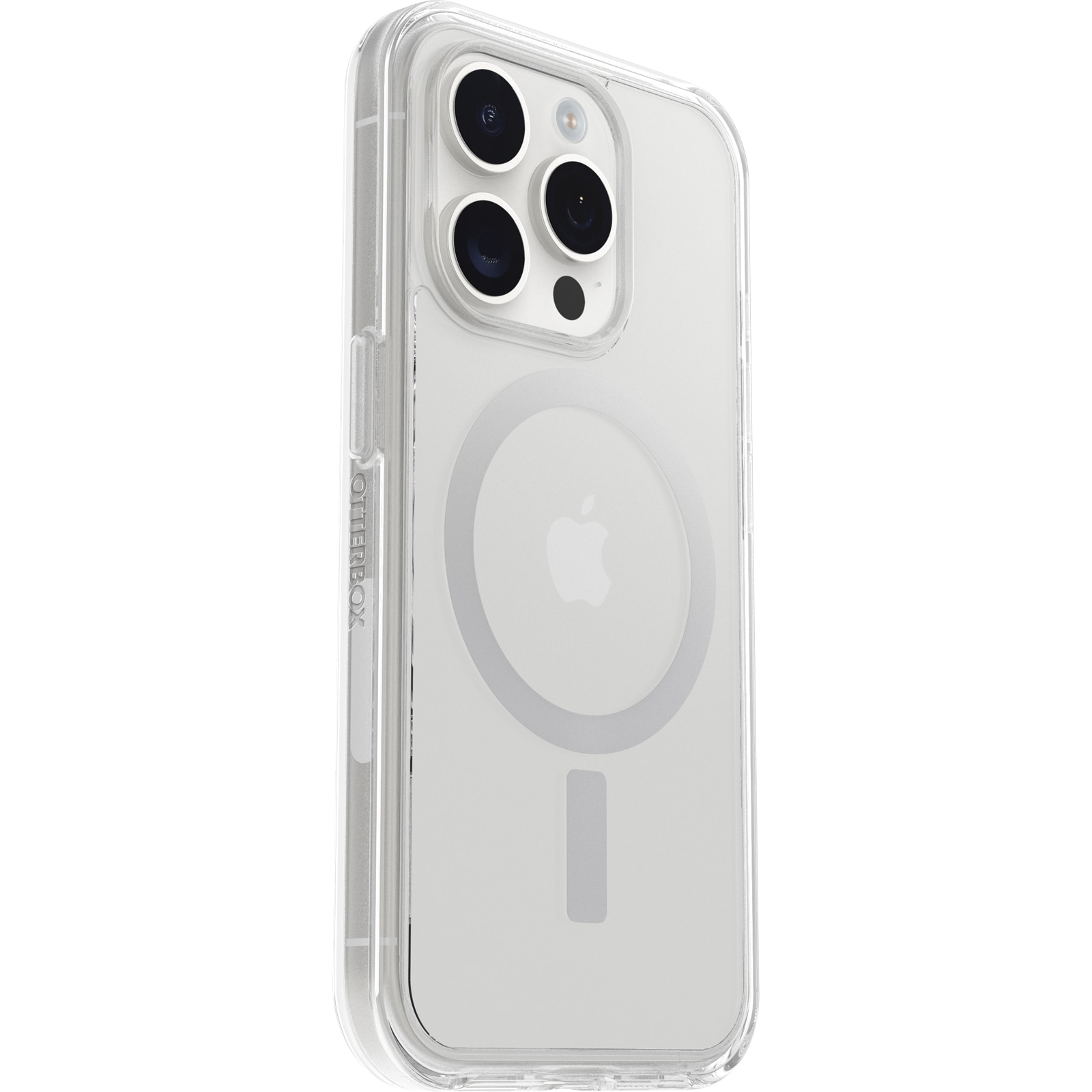Symmetry Plus MagSafe Cover iPhone 15 Pro Gennemsigtig