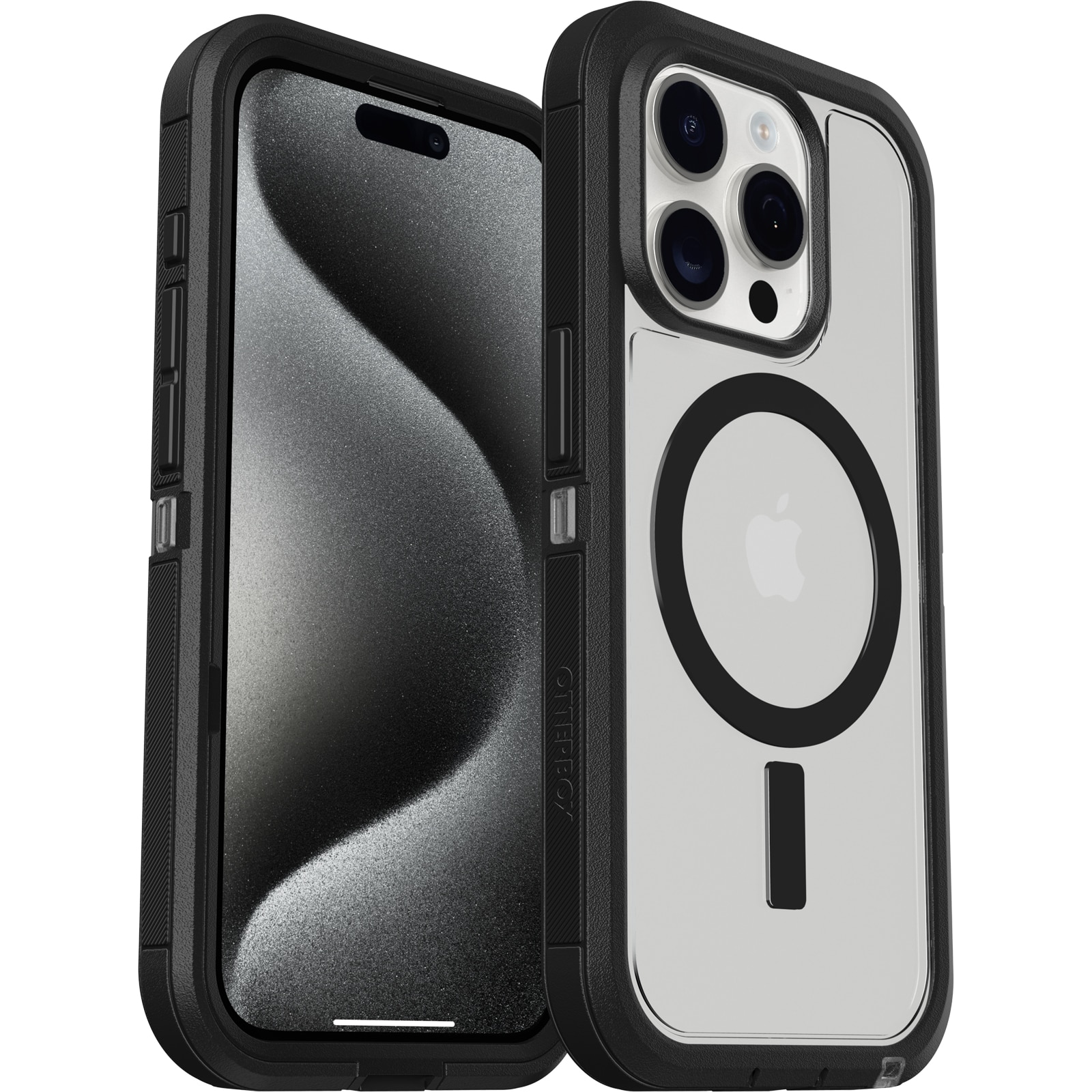 Defender XT Cover iPhone 15 Pro Clear/Black