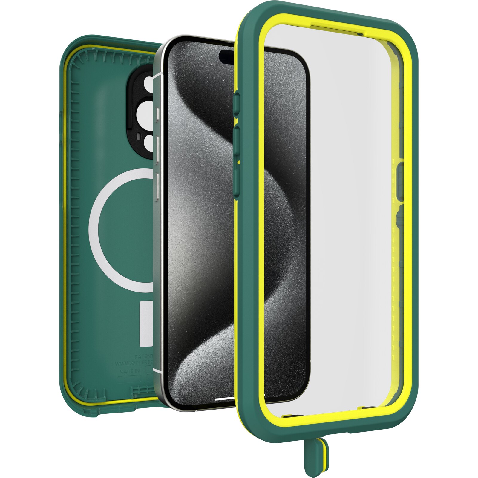 FRE MagSafe Cover iPhone 15 Pro Grøn