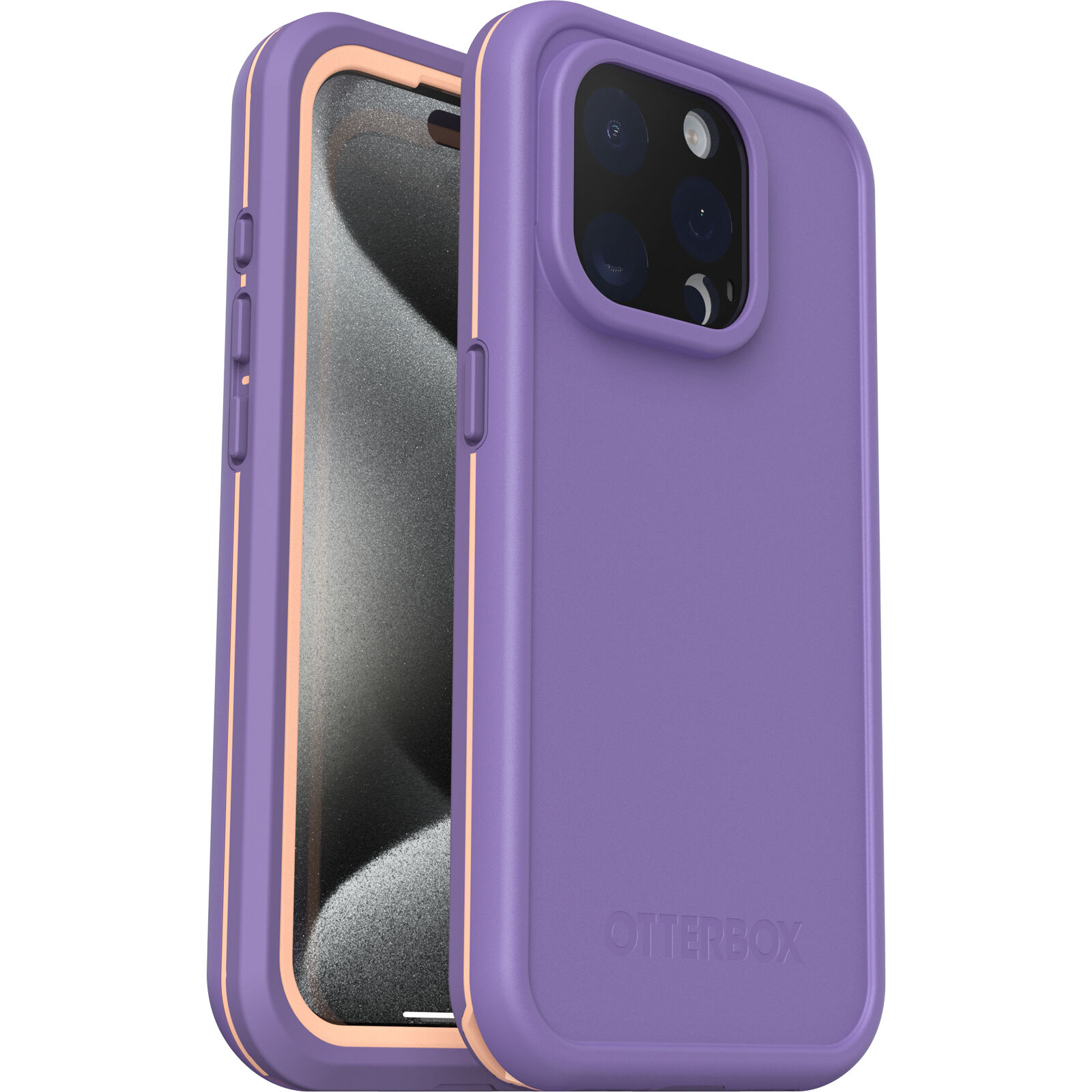 FRE MagSafe Cover iPhone 15 Pro Plum