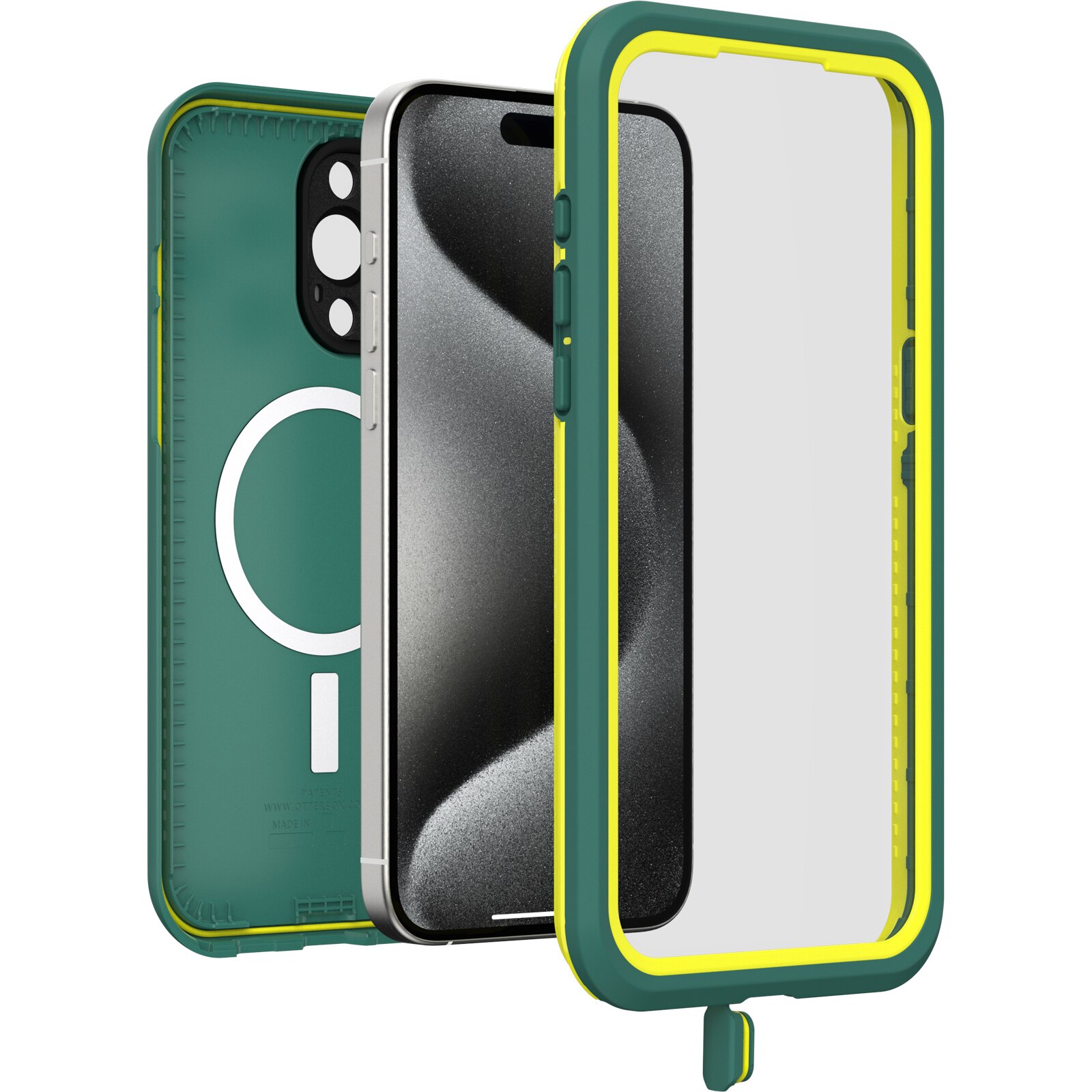 FRE MagSafe Cover iPhone 15 Pro Max Grøn