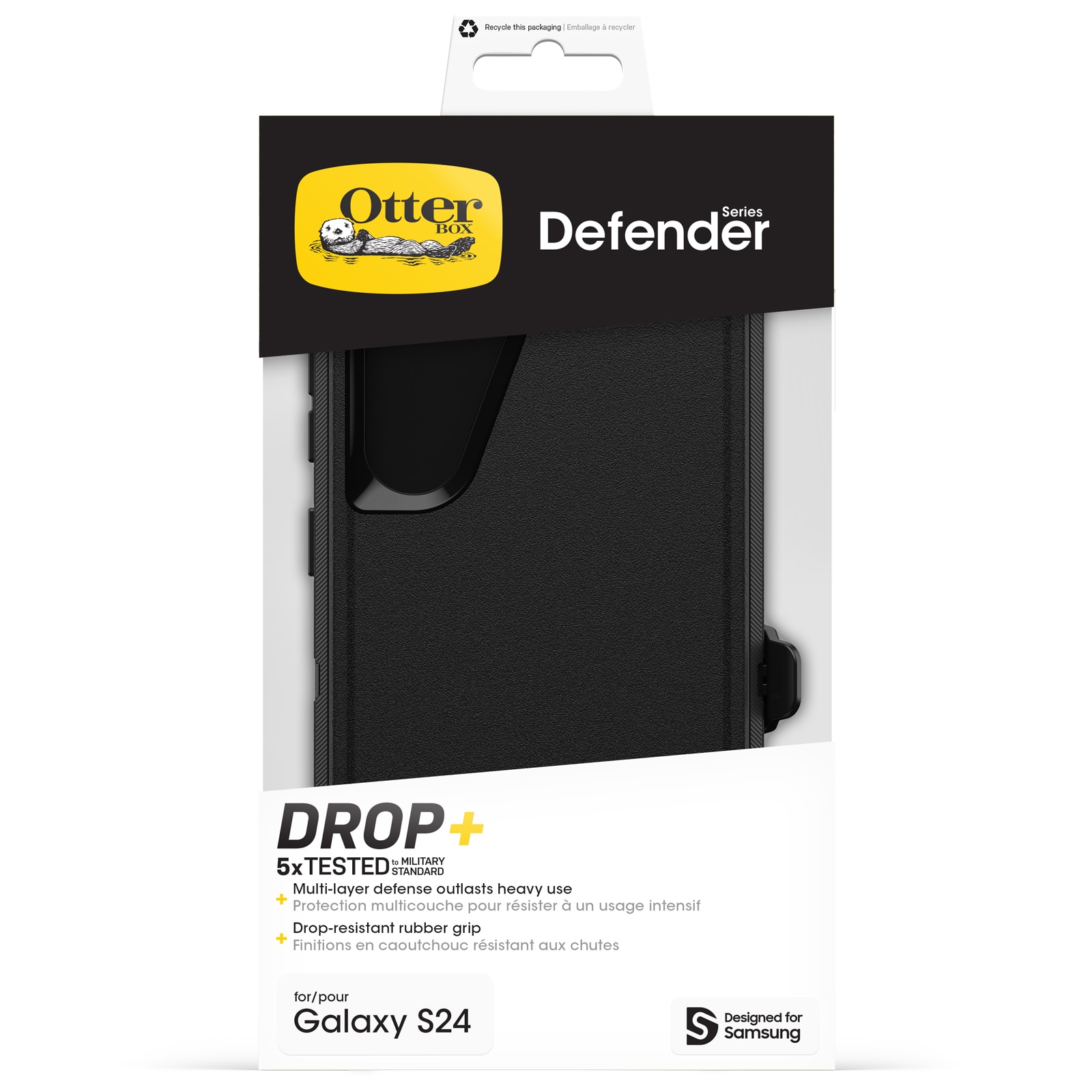 Defender Cover Samsung Galaxy S24 sort