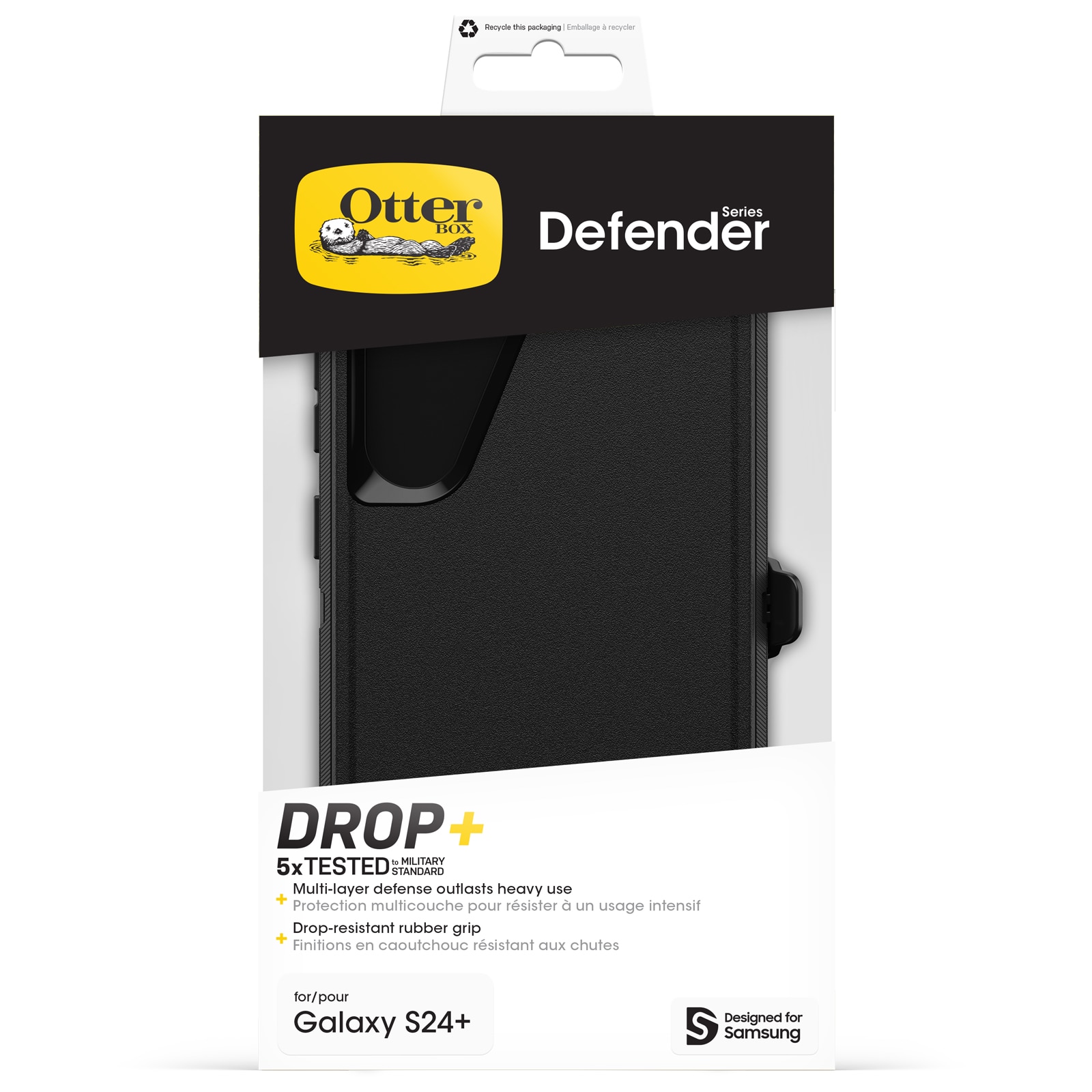 Defender Cover Samsung Galaxy S24 Plus sort